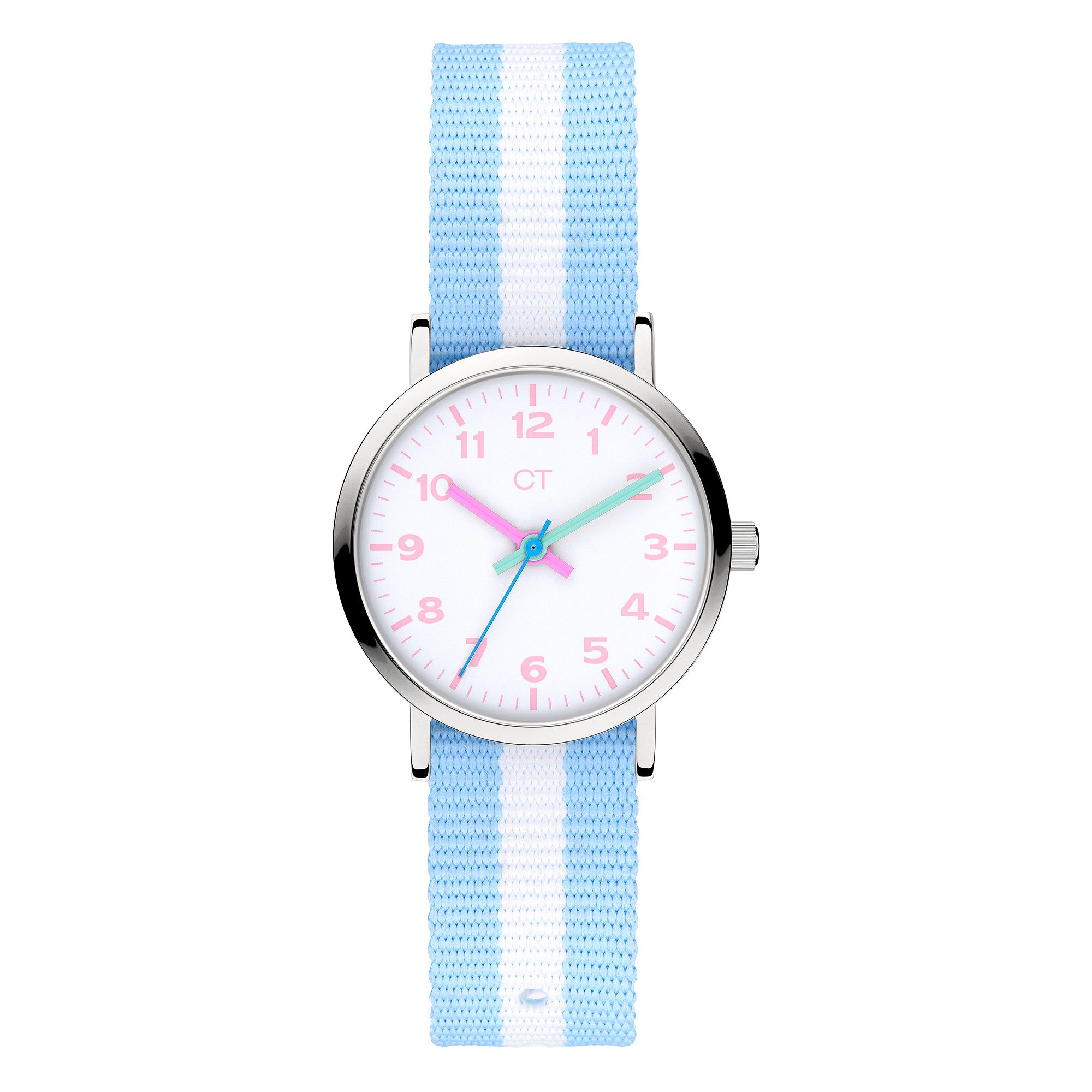 COOL TIME Quarzuhr The Cool Stripe CT-0039-LQ, Armbanduhr, Kinderuhr, Mädchen, analog