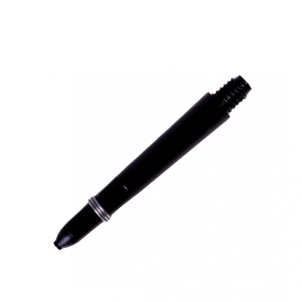 Karella Dartscheibe Karella Shaft Set Nylon + Ring short schwarz - Darts Zubehör, (Set, Verbindung zwischen Barrel und Flight), Leicht und elastisch, zusätzlich – Bild 2 von 3