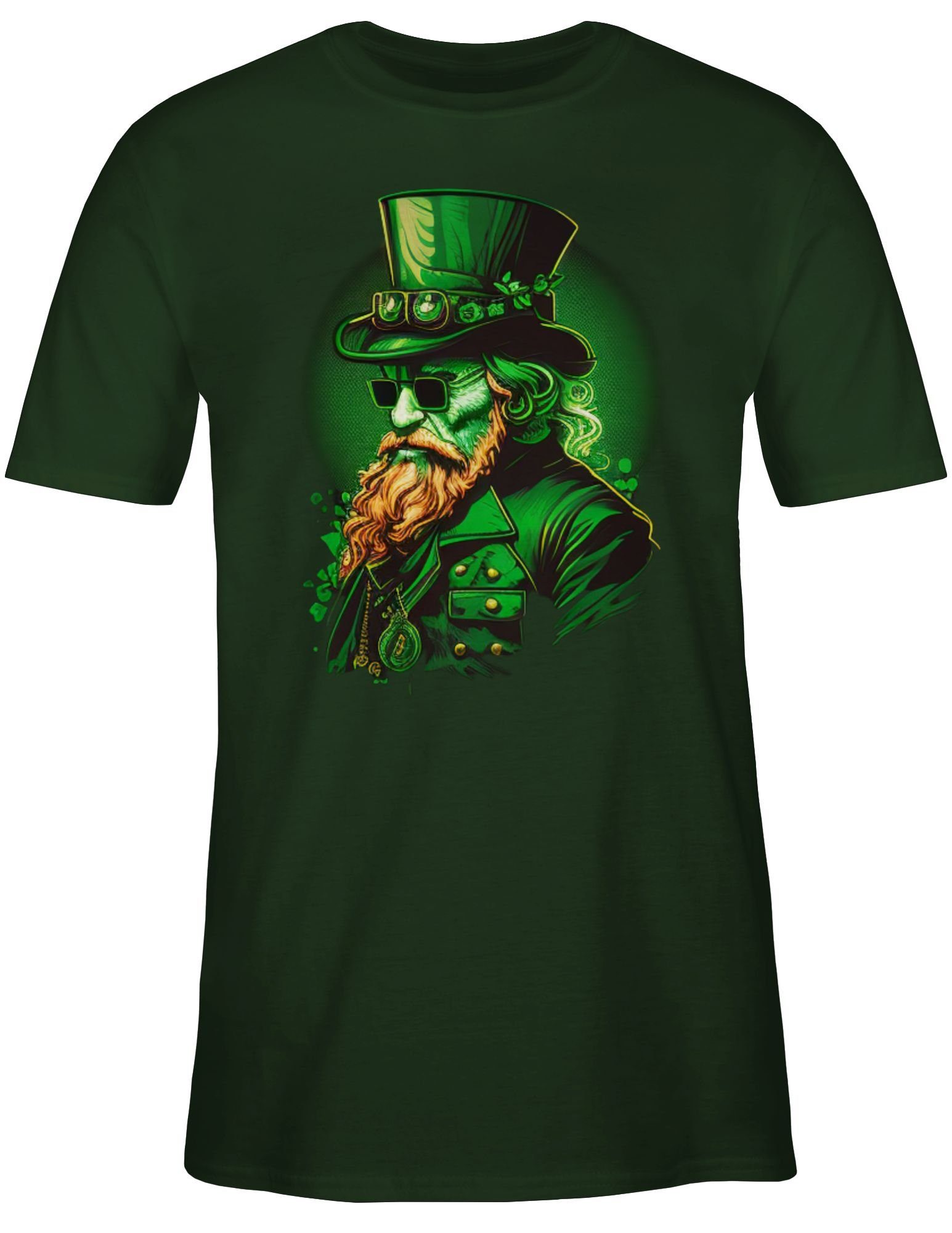 Shirtracer T-Shirt Shamrock Irland Kobold Irische St. Patricks Day