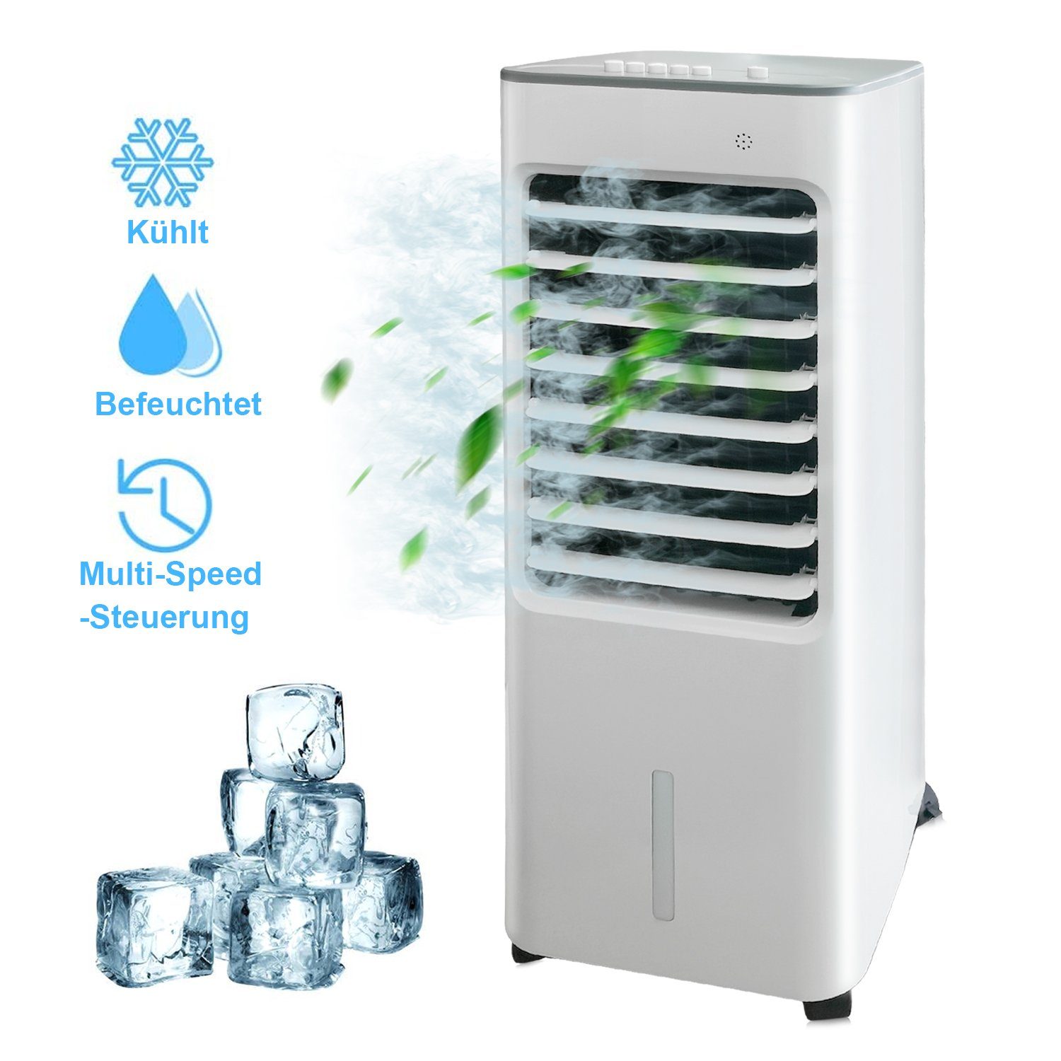 3in1 CHILLY Air Mini Kühlgerät Ventilator Klimagerät Lufterfrischer Luftkühler 