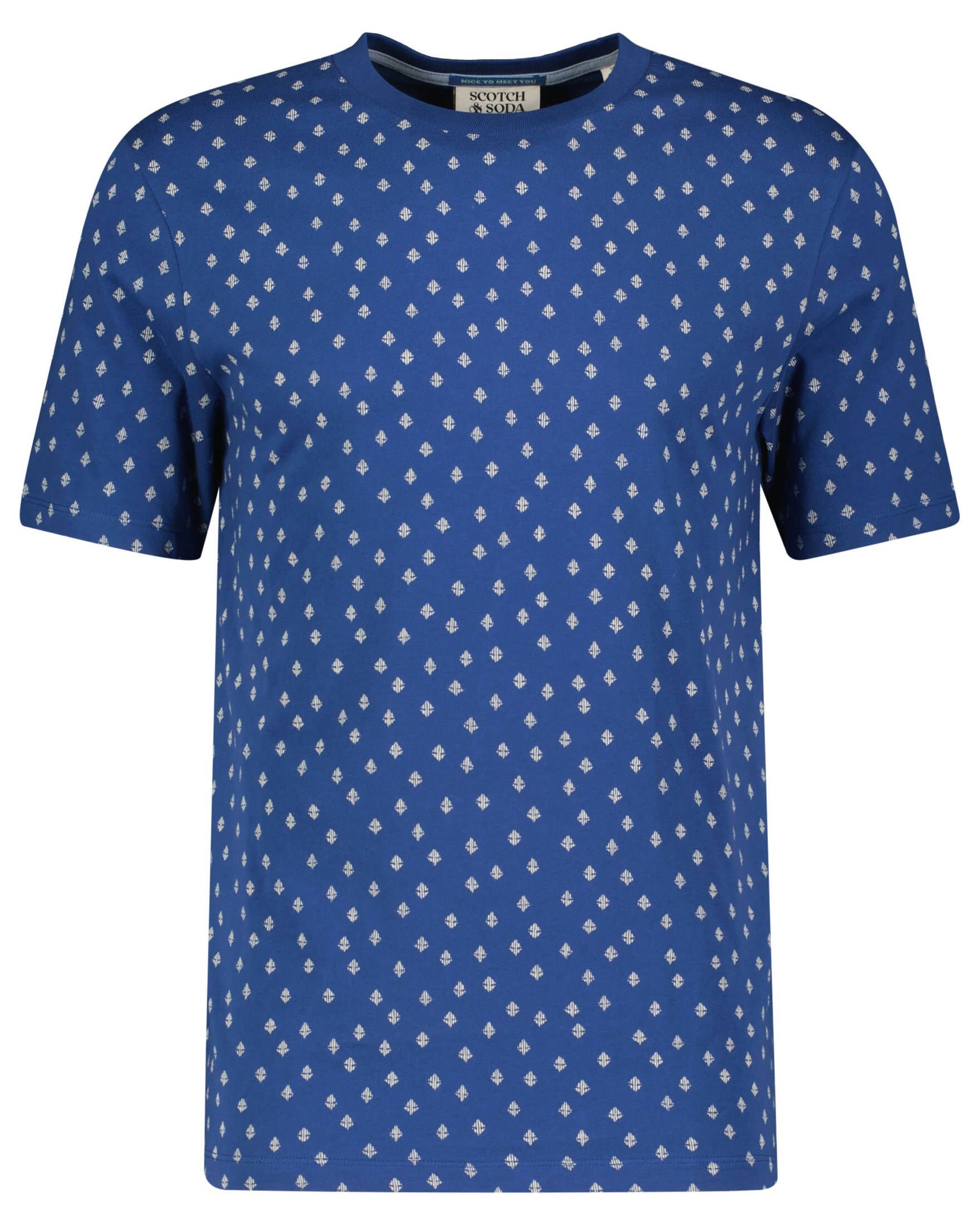 Scotch & Soda T-Shirt Herren T-Shirt (1-tlg) blau (51)