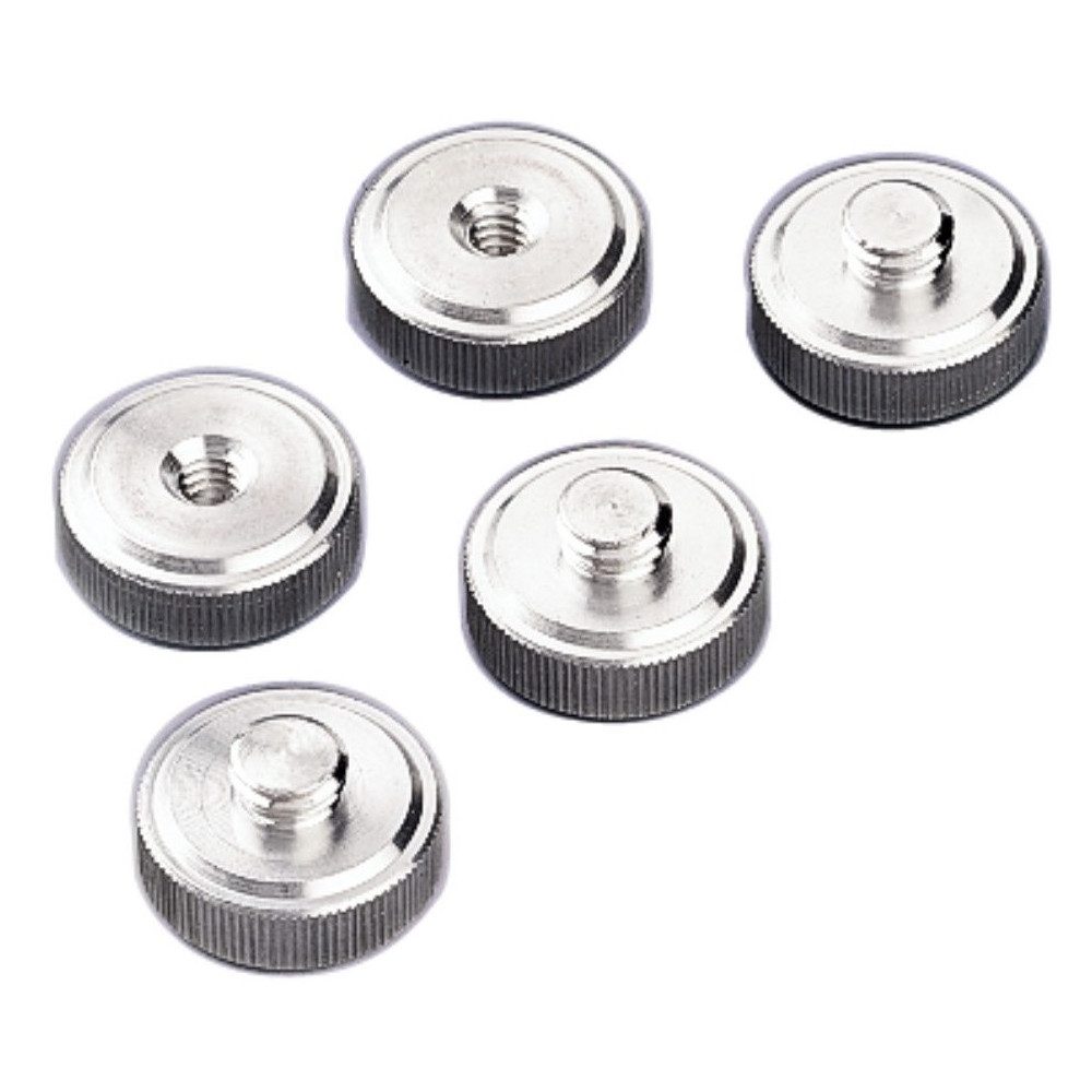 Hama Hama Wechselteller 3/8 auf 1/4" chrom Adapter Objektiv-Adapter 3/8 Zoll auf 1/4 Zoll zu 3/8 Zoll auf 1/4 Zoll