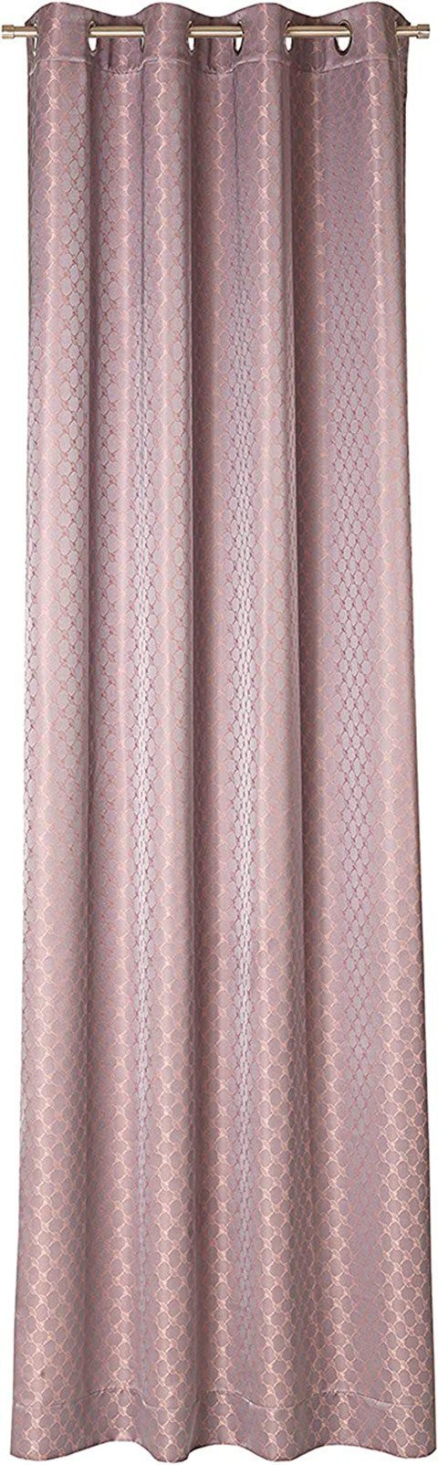 JOOP! Vorhang JOOP! Ösenschal Allover Rose 140x250cm günstig online kaufen