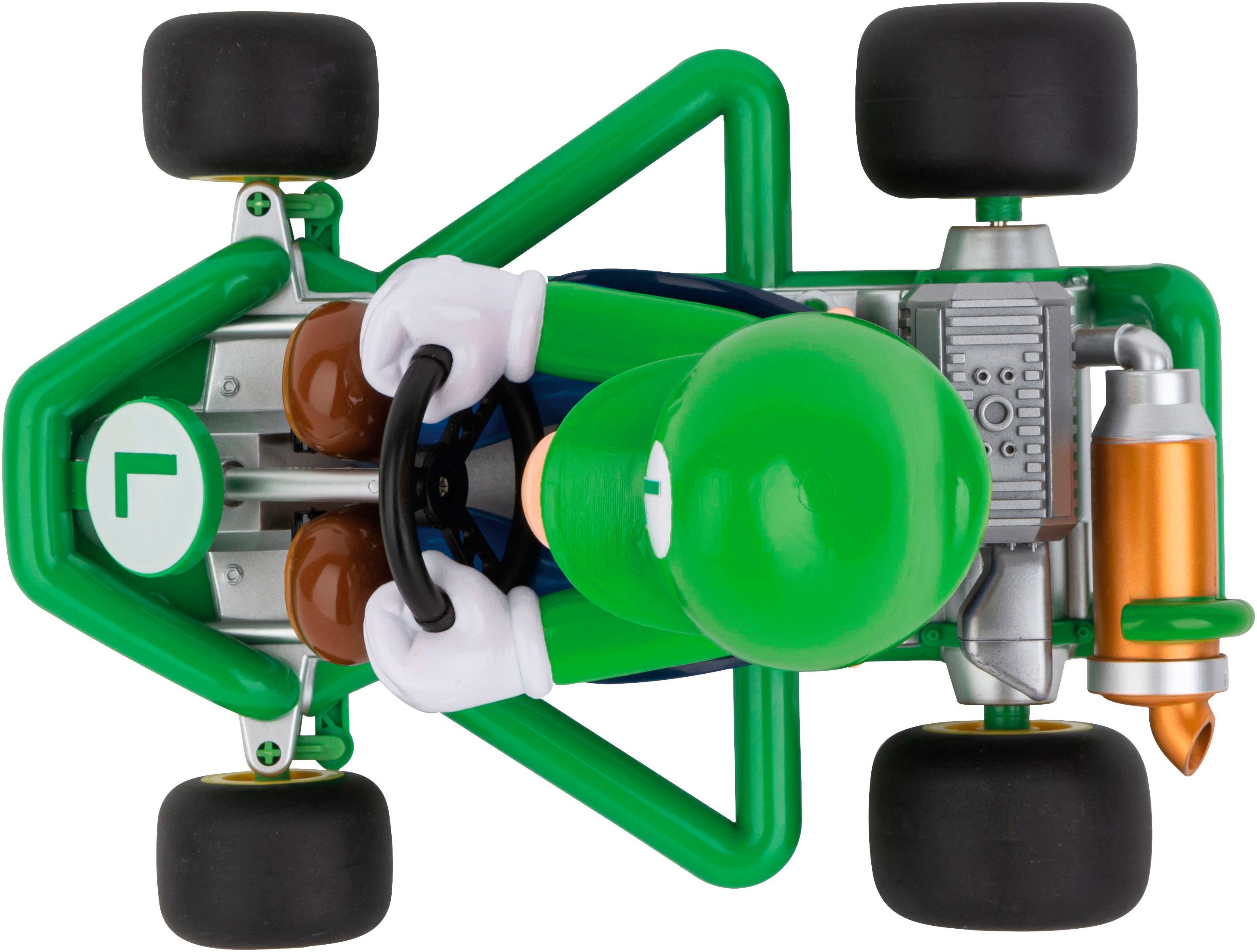 Carrera® RC-Auto Carrera® RC Mario Kart™ - Pipe Kart, Luigi, 2,4GHz