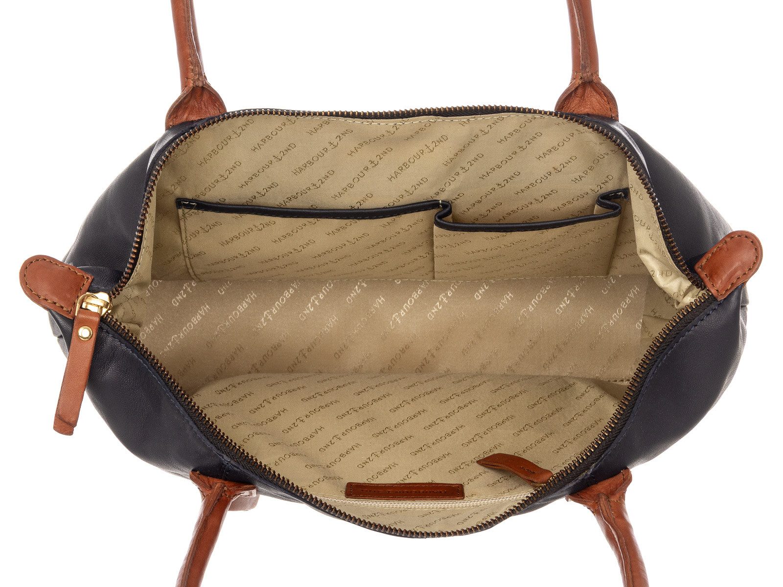 HARBOUR 2nd Shopper VM.15109 Totebag style vm Lucia L (1-tlg), Leder