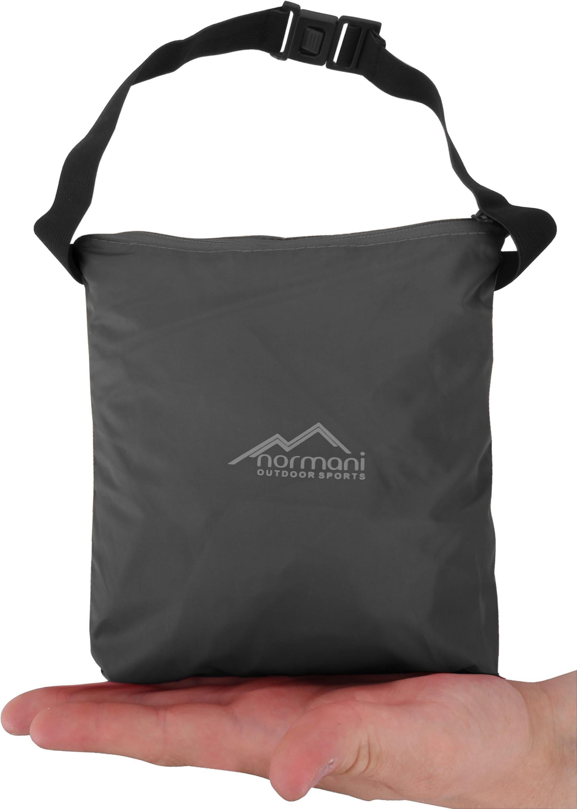 normani Regenponcho Regenponcho Cherrapunji Fahrradponcho mit Kapuze - 12000 mm Wassersäule - 3M™-Reflektor