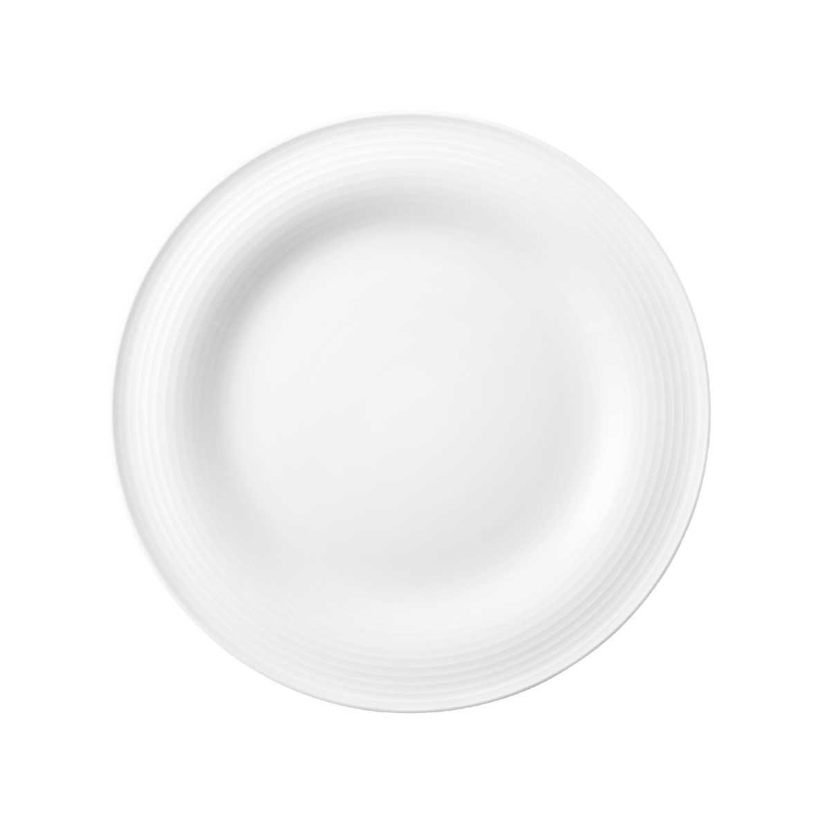 Seltmann Weiden Frühstücksteller Beat Weiß, 23 cm