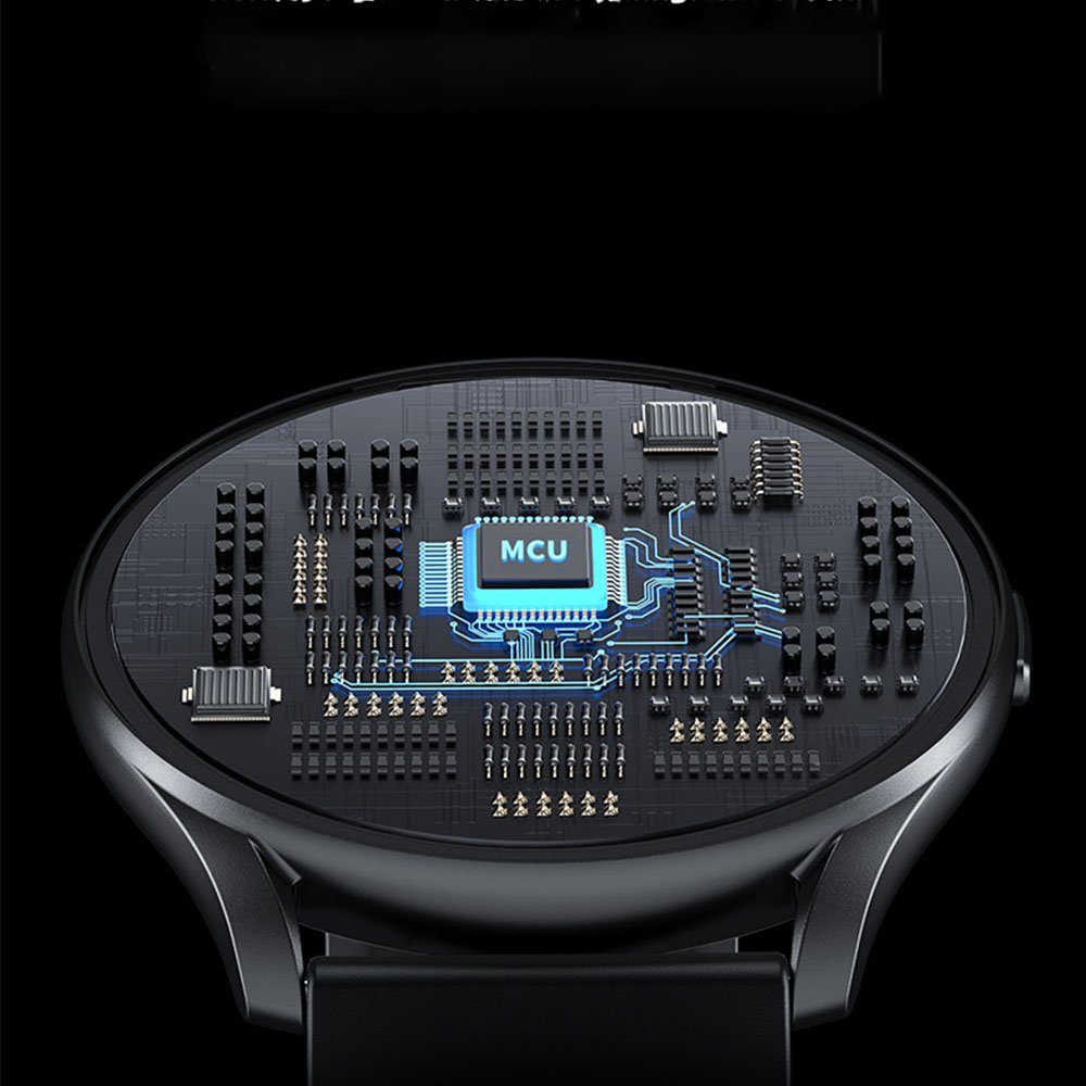 FELIXLEO Smartwatch-Armband GTR1 Herren Smartwatch für Damen Fitnessuhr