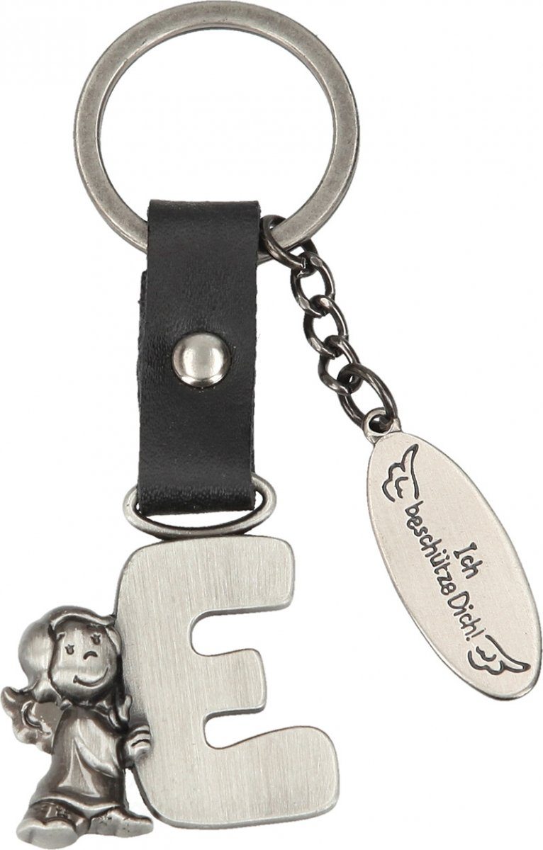 Schlüsselanhänger personalisiert Buchstabe J Taschenanhänger - .de