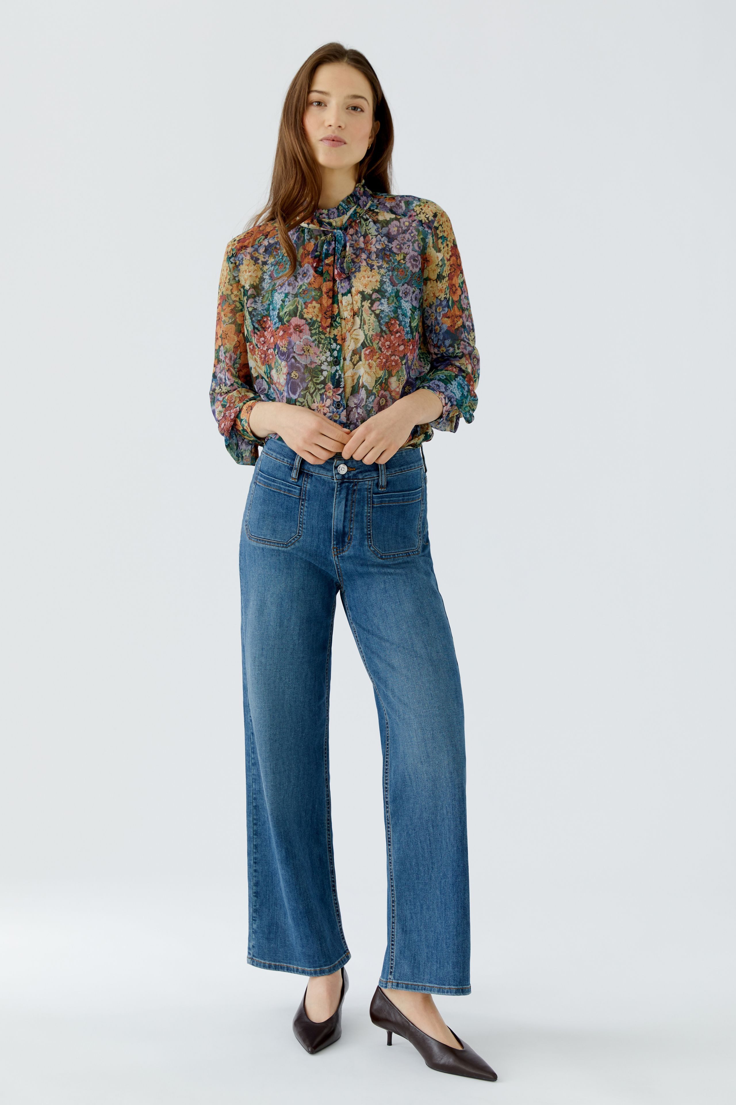 Oui Bequeme Jeans