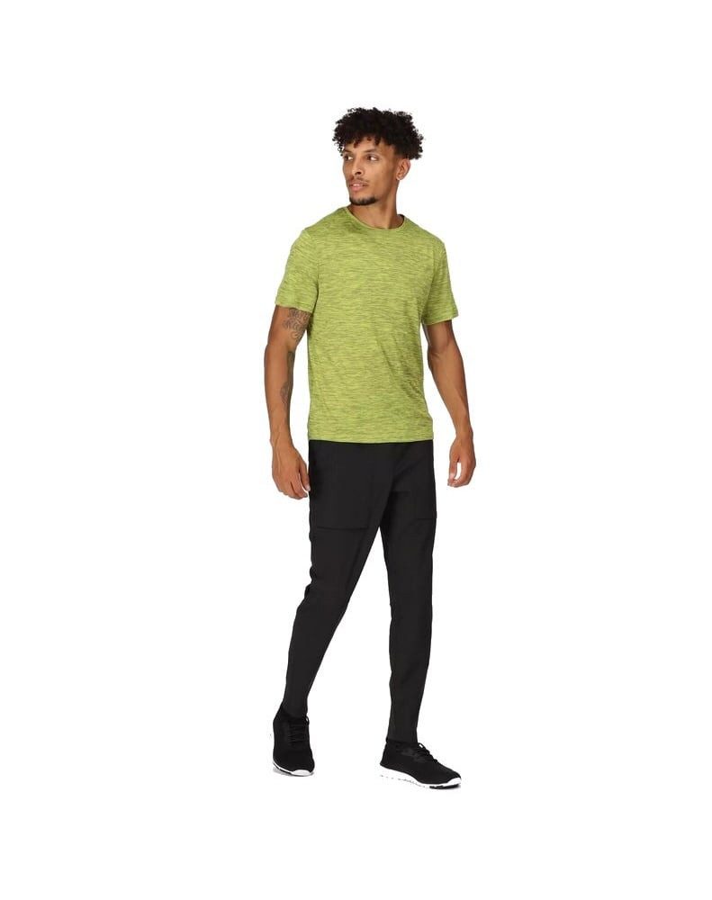 Regatta T-Shirt Fingal Edition Marl (100% Polyester) grün Herren