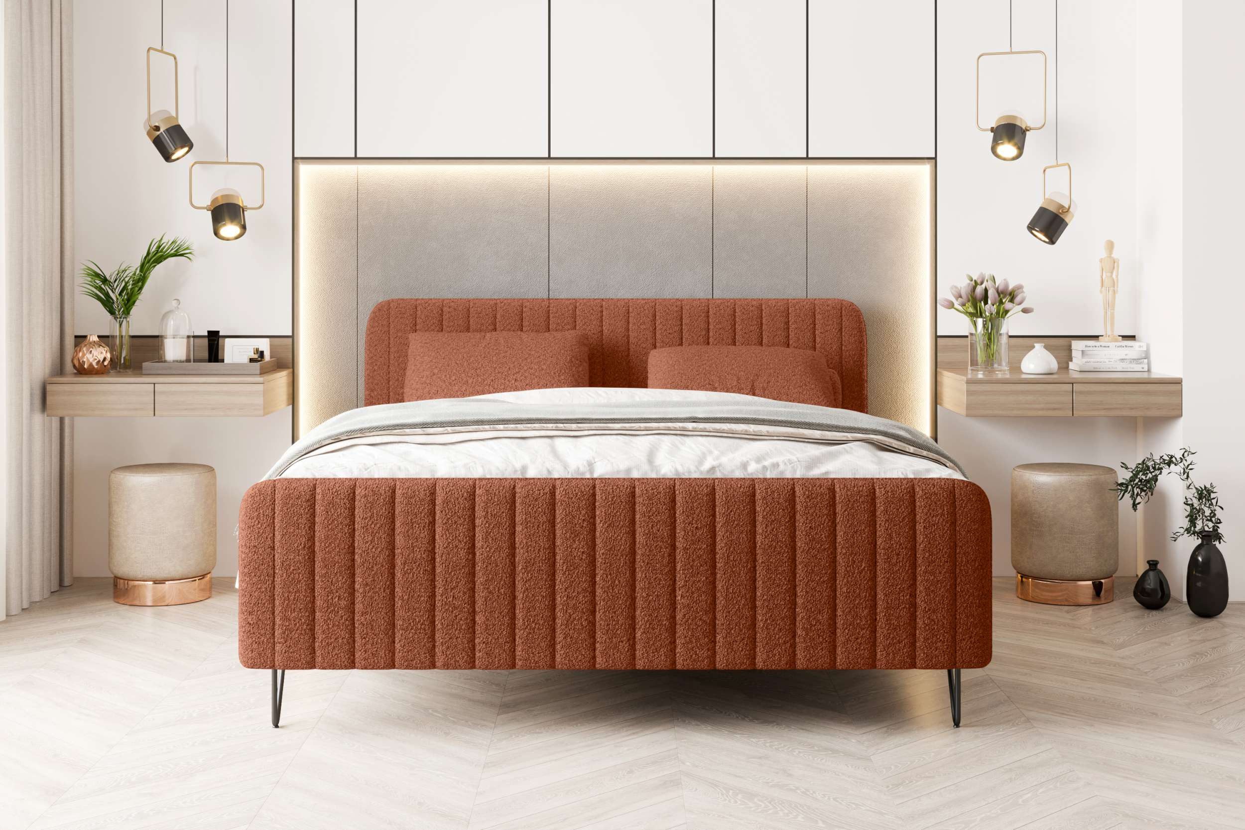 99rooms Boxspringbett Lucio (Schlafzimmerbett, Bett), 140/160/180x200 günstig online kaufen