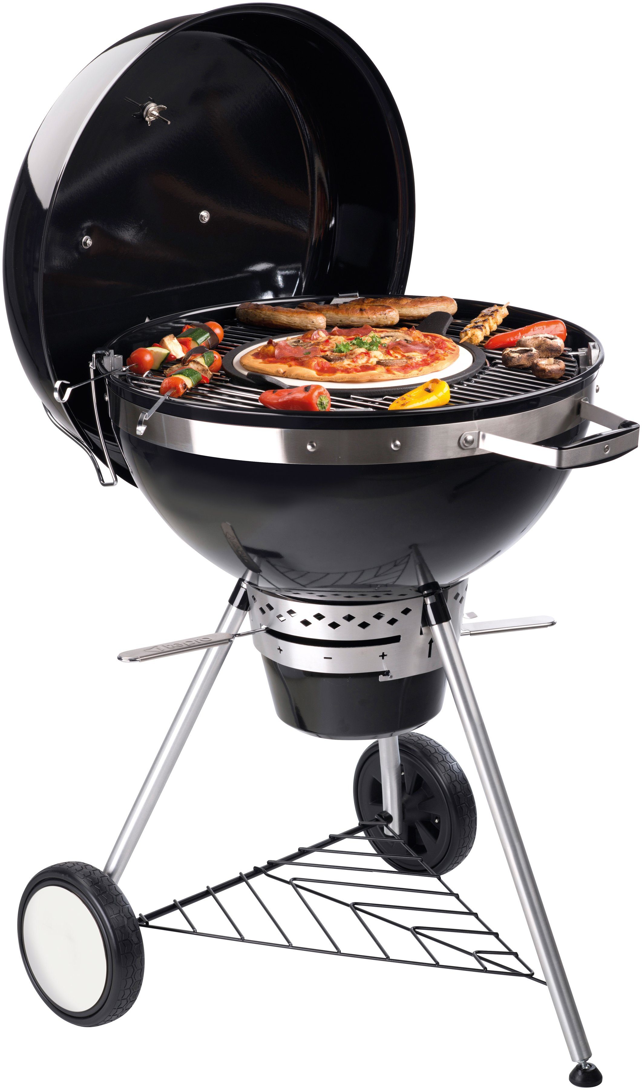 Tepro Backstein, Cordierit, Pizzastein, Ø: 28,5 cm