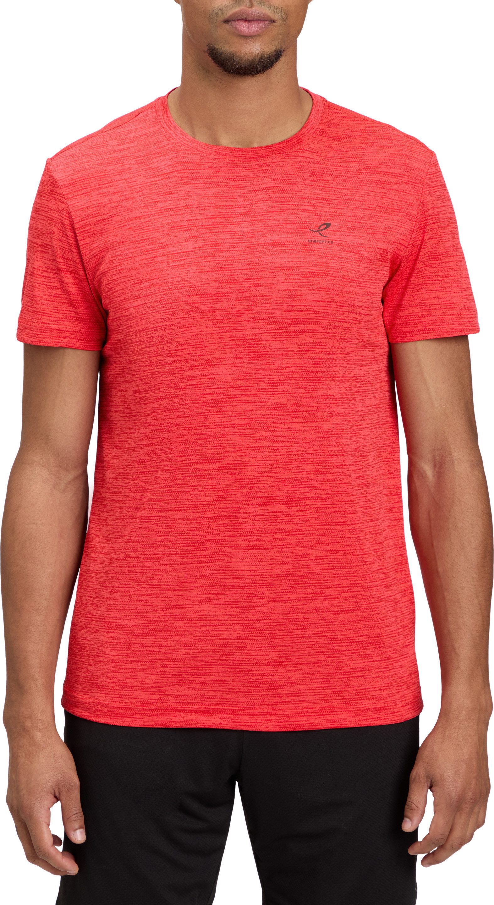 Energetics T-Shirt He.-T-Shirt Telly II SS M mit Rundhalsausschnitt, Kurzarmdesign, aus Polyester, normaler Schnitt