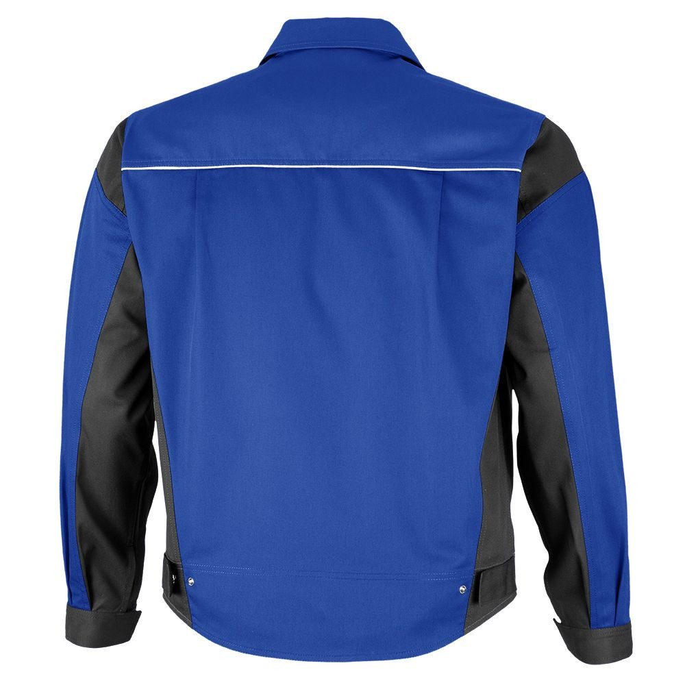 Qualitex Workwear Arbeitsjacke strapazierfähige PROfessionals Arbeitsjacke - faserverstätkt MG 245 g (1-St) Werkstattjacke mit 15 Taschen - pflegeleicht Werkstattjacke - Waschbar