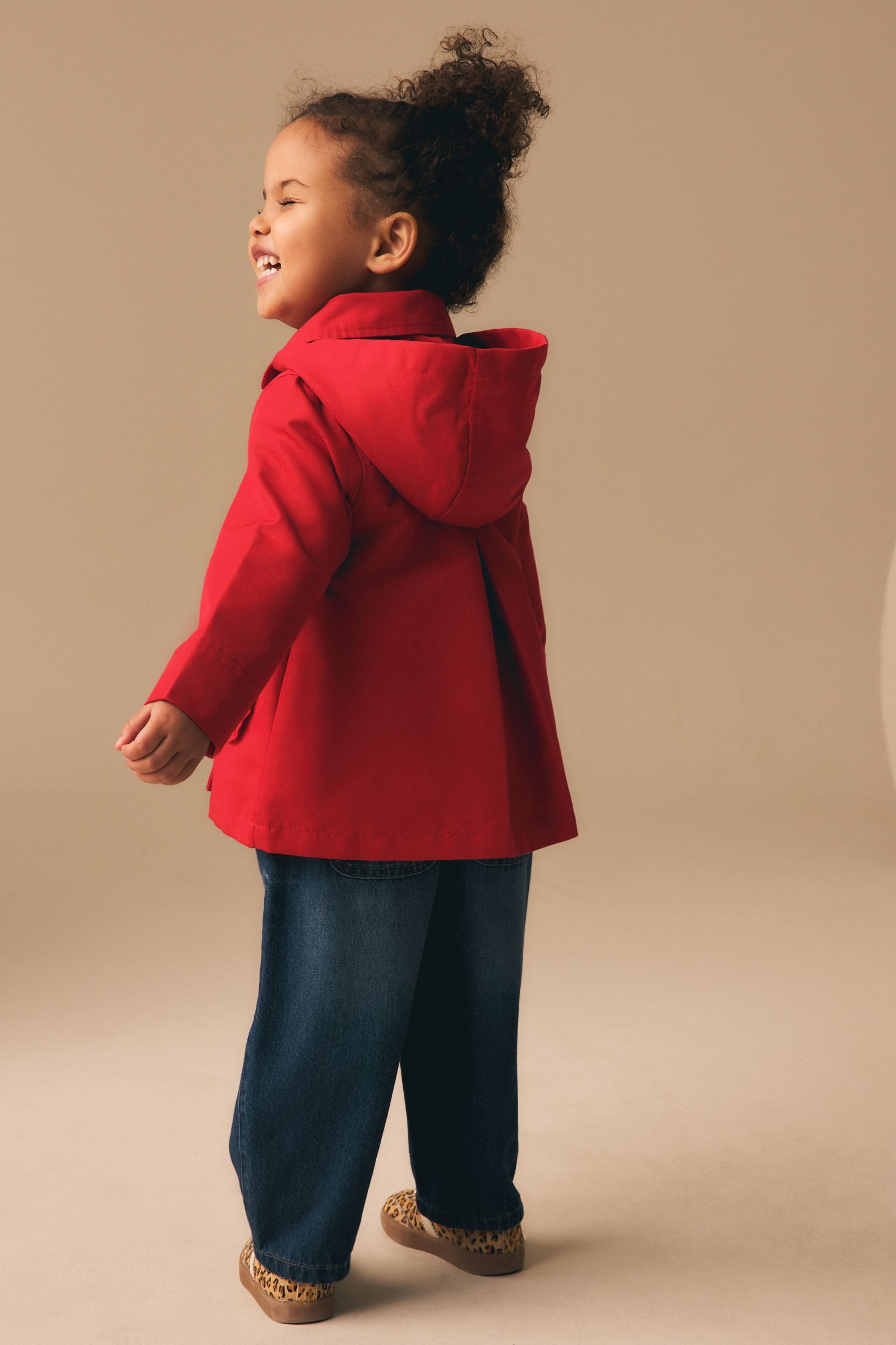 Next Kurzmantel Wasserabweisender Mantel mit Print (1-tlg)