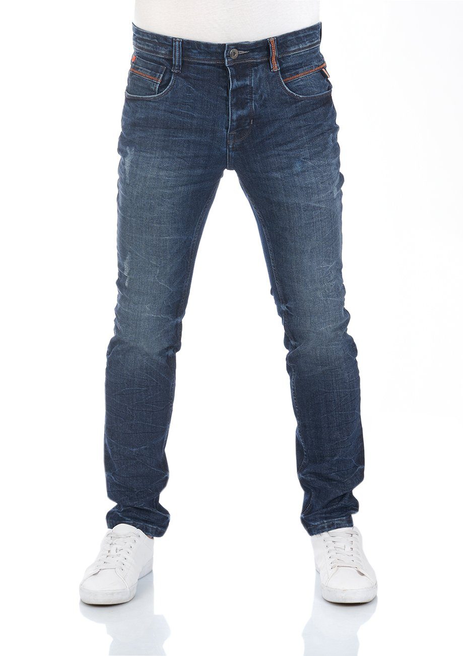 riverso Slim-fit-Jeans Herren Jeanshose RIVCaspar Slim Fit Denim Hose mit Stretch