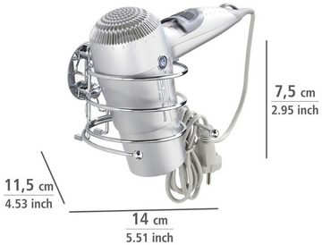 WENKO Turbo-Loc® Haartrocknerhalter, (1-tlg., befestigen ohne bohren)