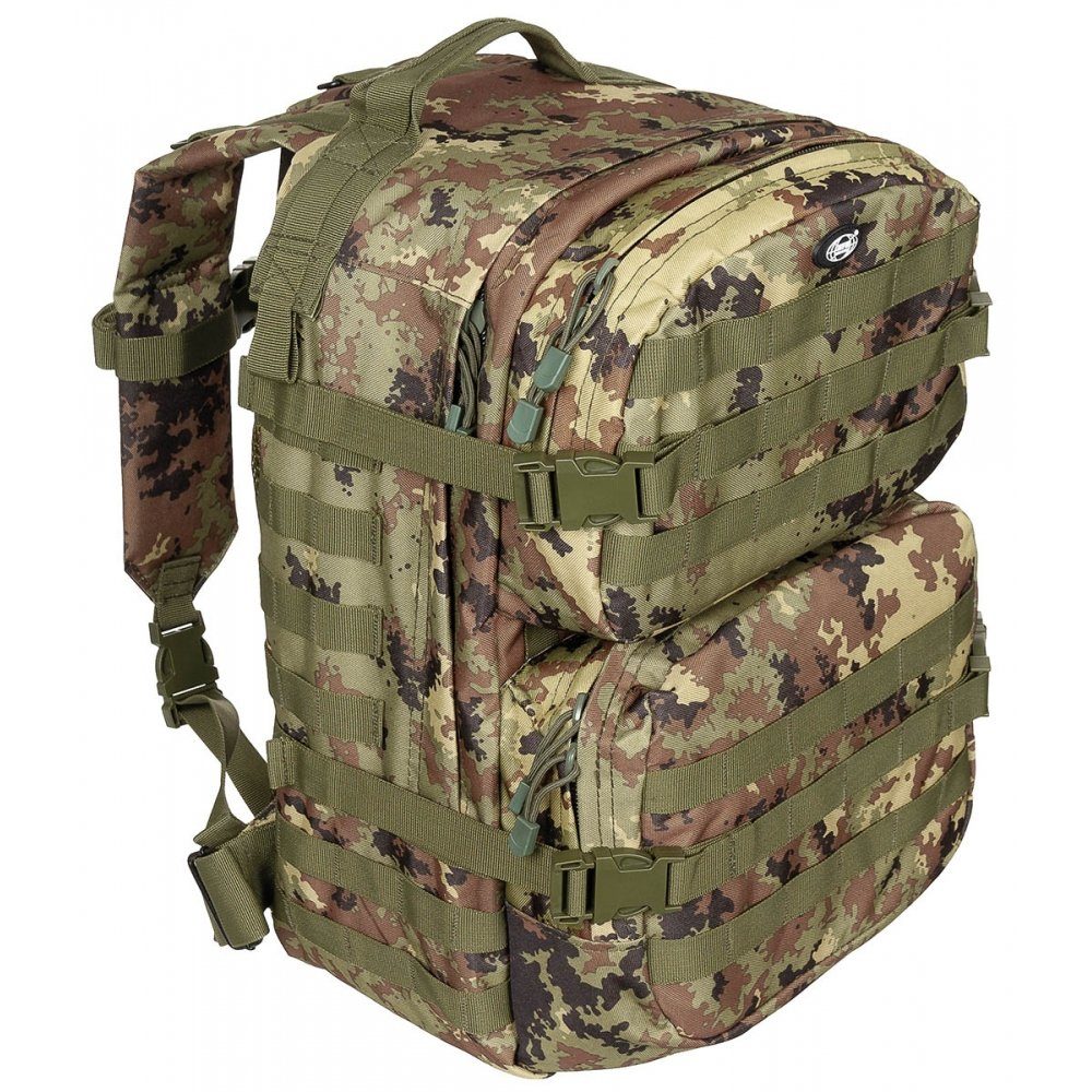 MFHHighDefence Rucksack US vegetato Rucksack, (Packung) II, Assault