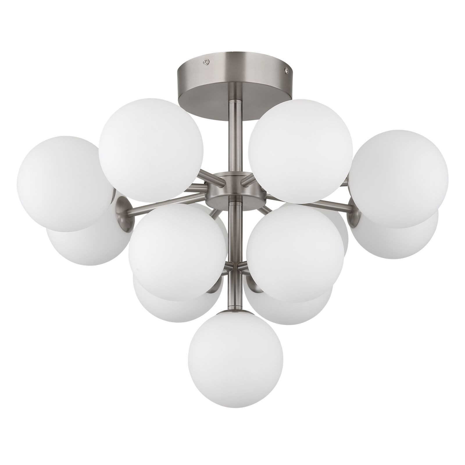 GLOBO LIGHTING Deckenleuchte Deckenleuchte Wohnzimmer Glas günstig online kaufen