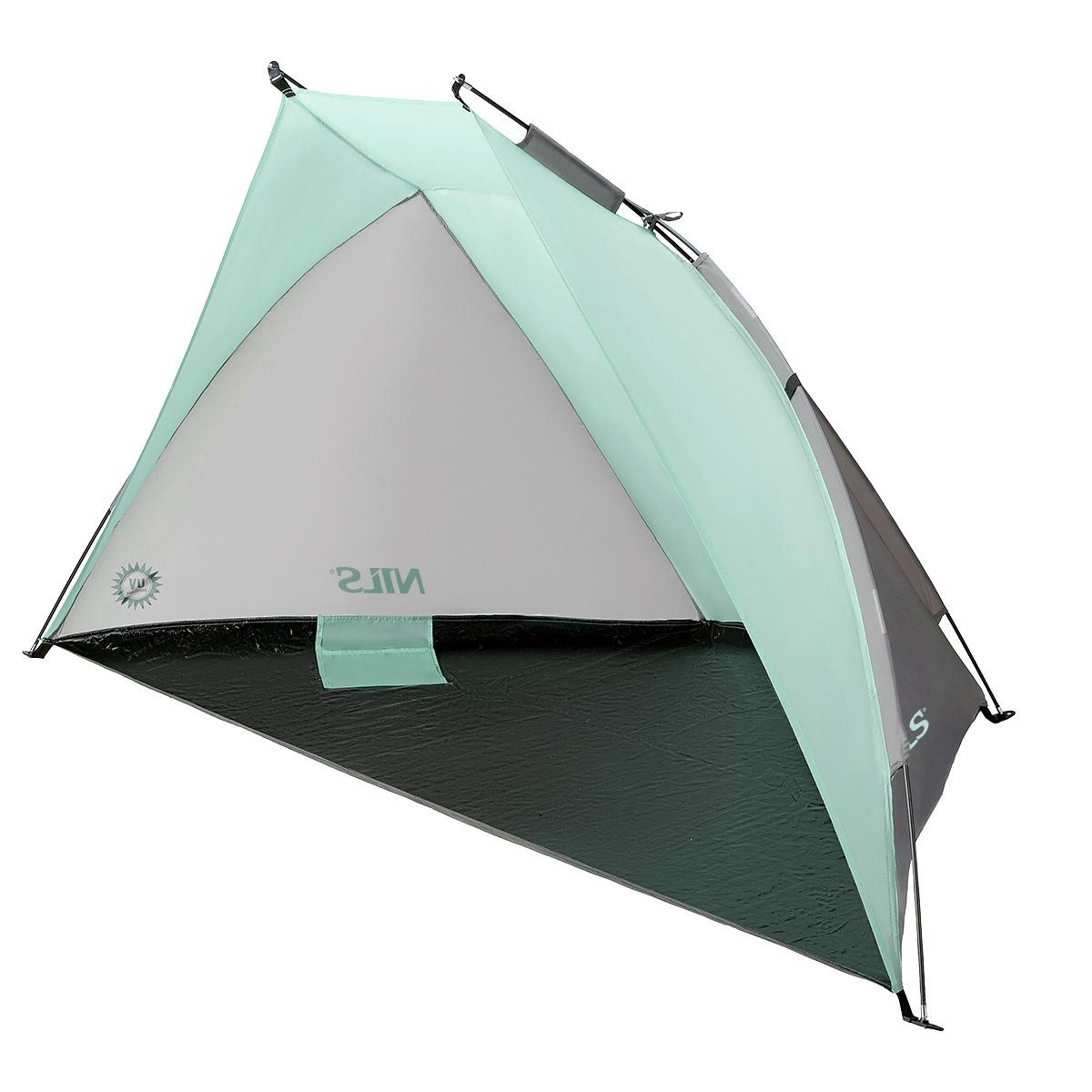NILS CAMP Strandmuschel Strandzelt Sonnenschutz Mint günstig online kaufen