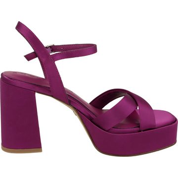 Tamaris 1-28050-42 Vegan Damen Schuhe elegante High-Heel-Sandalette gepolstert, verstellbar