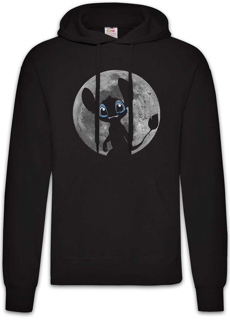 Hoodie 626 Moon Herren Hoodie Mond Lilo Pelekai Nani Stitch Sci-Fi Kult Jumba