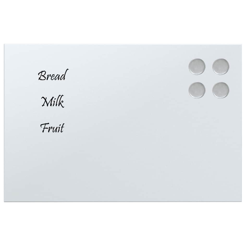 vidaXL Magnettafel Magnettafel Wandmontage Weiß 40x30 günstig online kaufen
