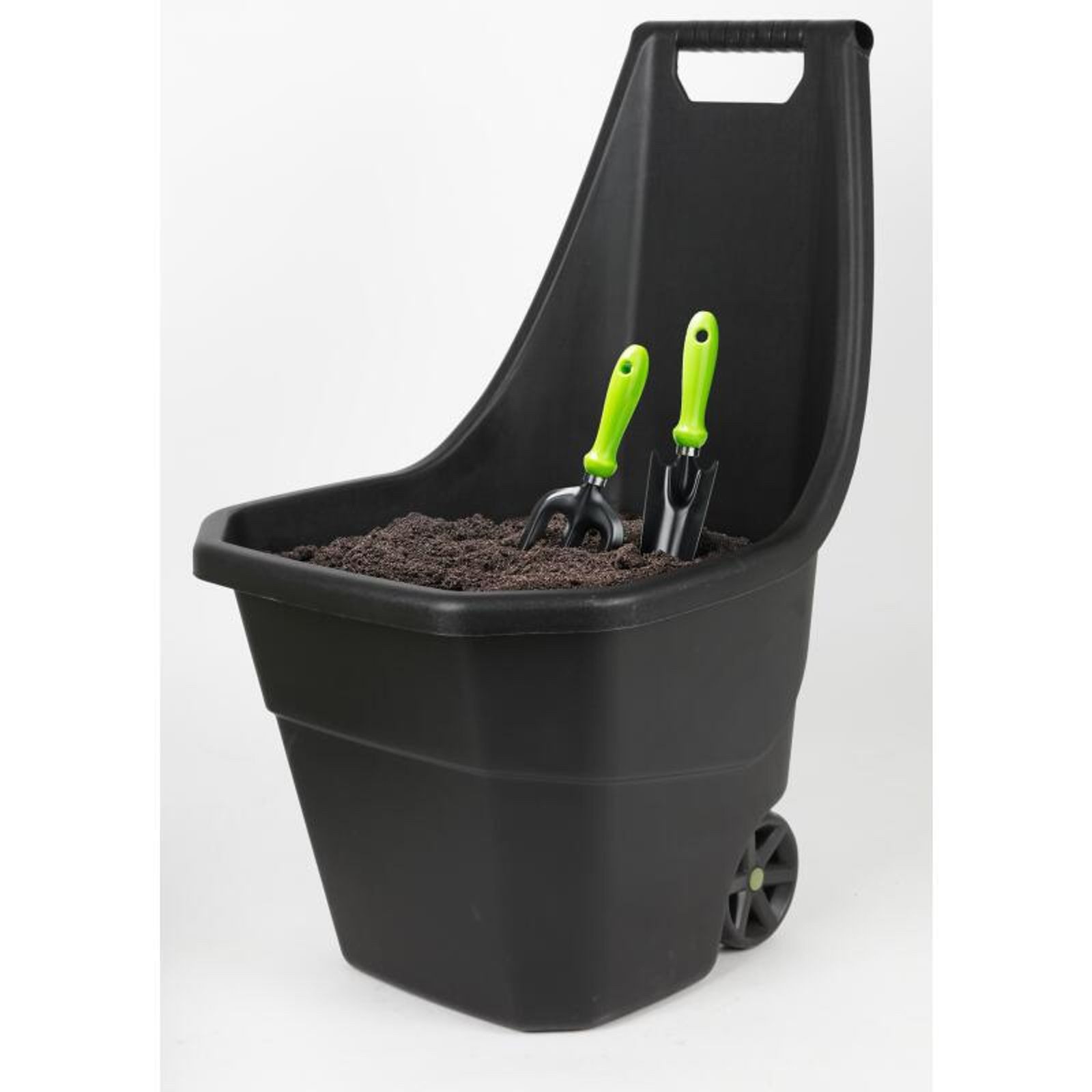 Prosperplast Schubkarre Gartenkarre "Easy-Go" Schubkarre Transportkarre für Gartenarbeiten 55L – Bild 4 von 5