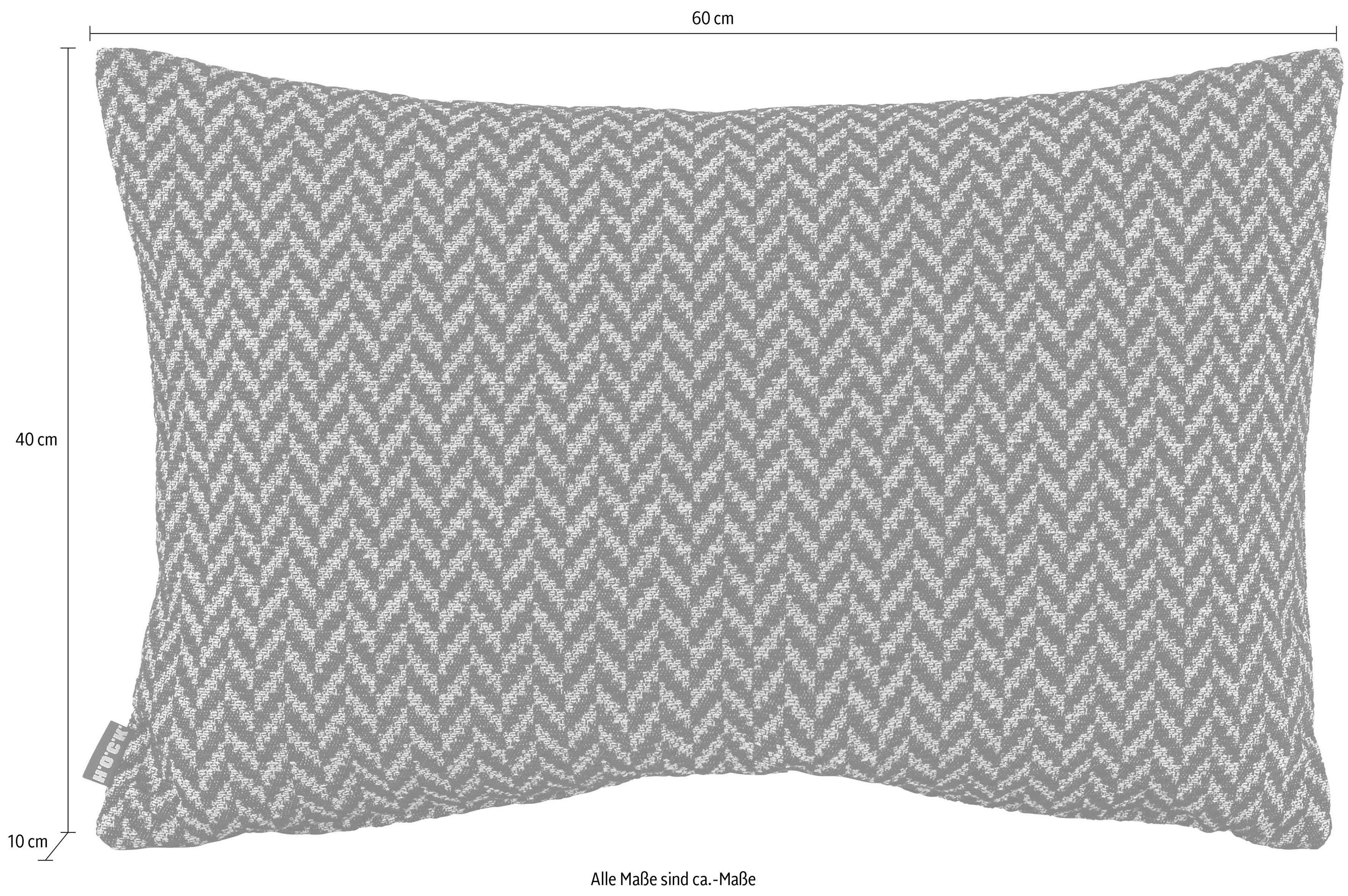 mit schwarz mit Dekokissen Zircono, Kissenhülle H.O.C.K. Stück 1 Ethnomuster, Füllung,