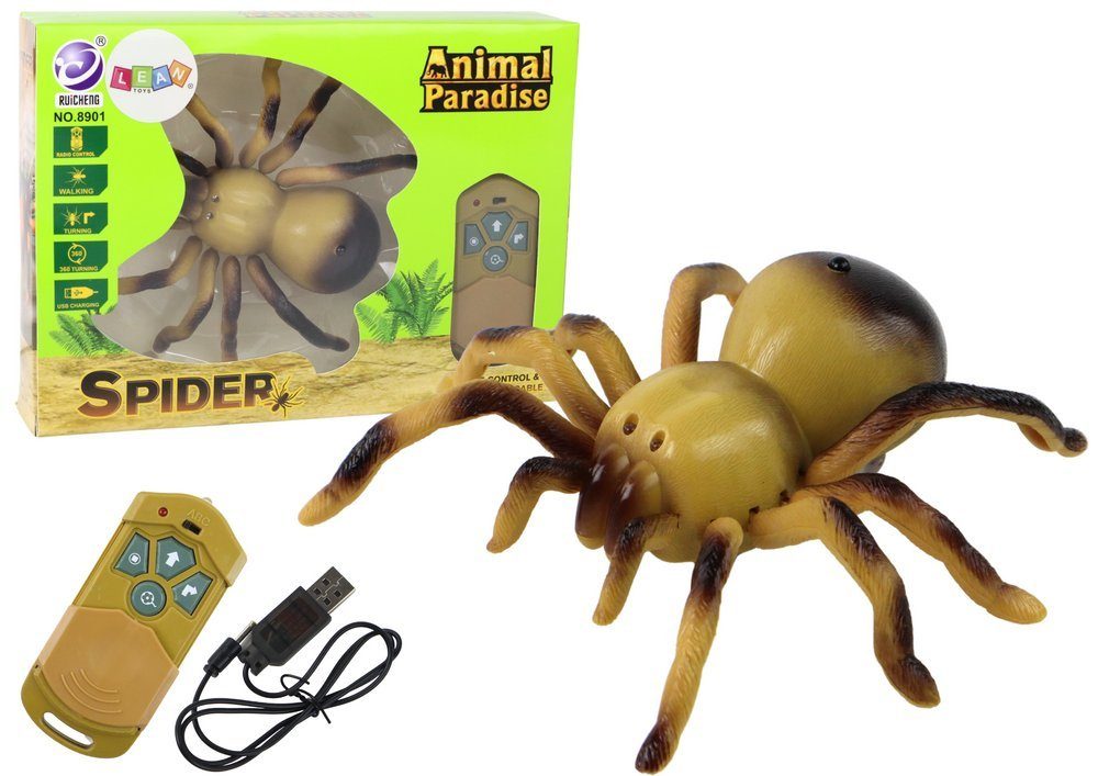 LEAN Toys Tier-Intelligenzspielzeug Игрушкиspinne Fernsteuerung Streiche spielen Spielware Игрушкиspaß