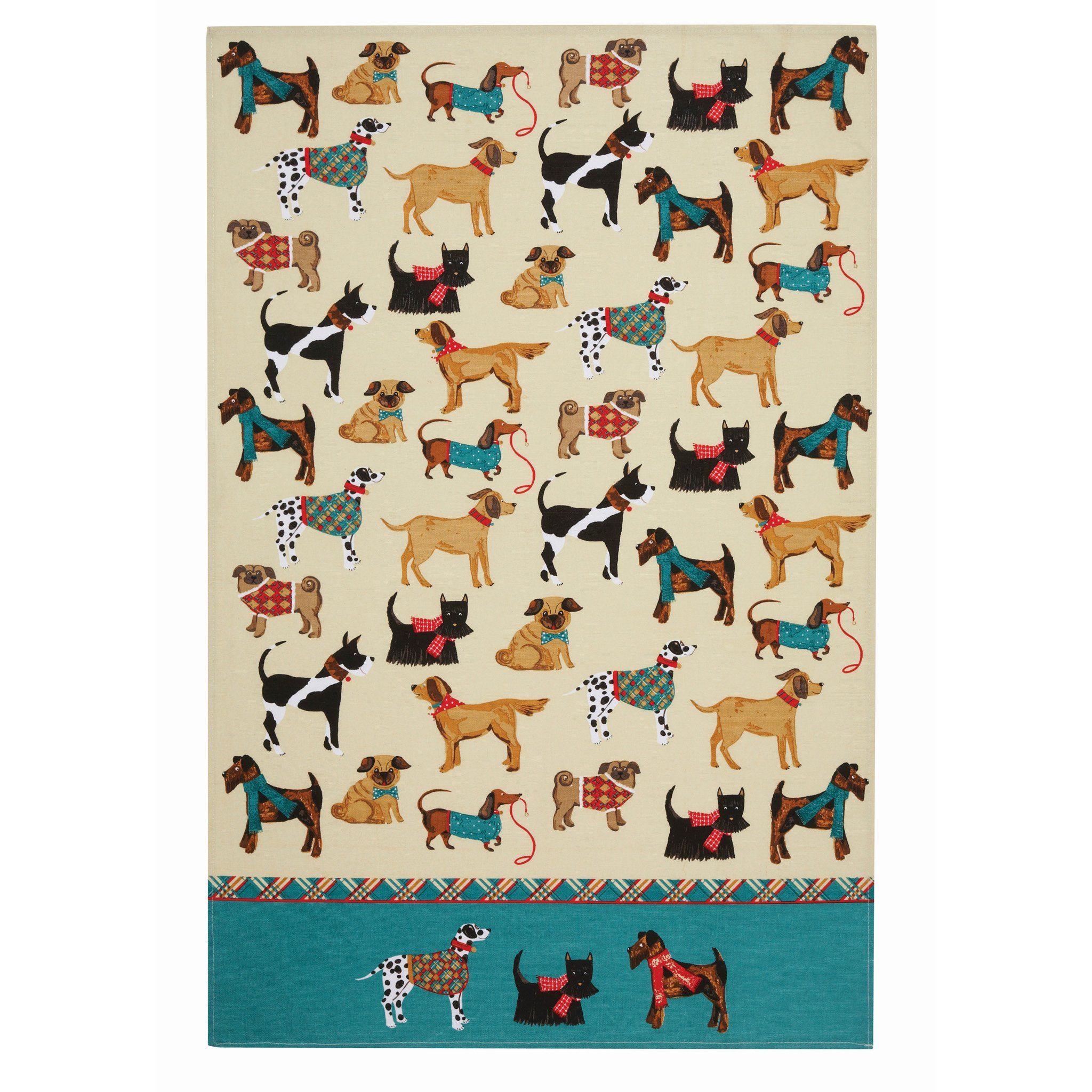 Ulster Weavers 48x74 für Dog, 100% Geschirrtuch Ergänzung Ihre cm perfekte Küche, Baumwolle, (1-tlg), Hound