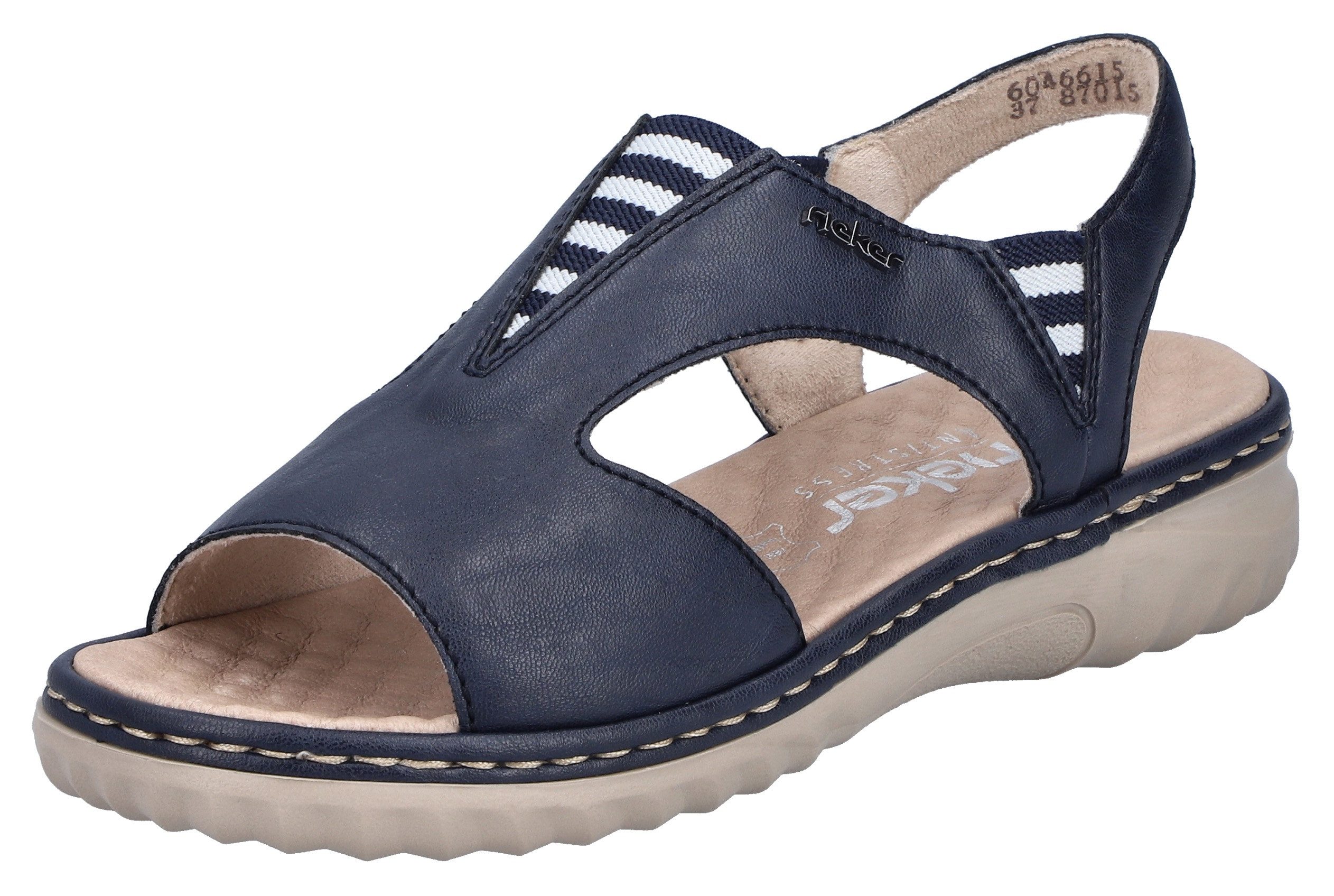 Rieker Sandale, Sommerschuh, Sandalette, Schlupfschuh mit günstig online kaufen
