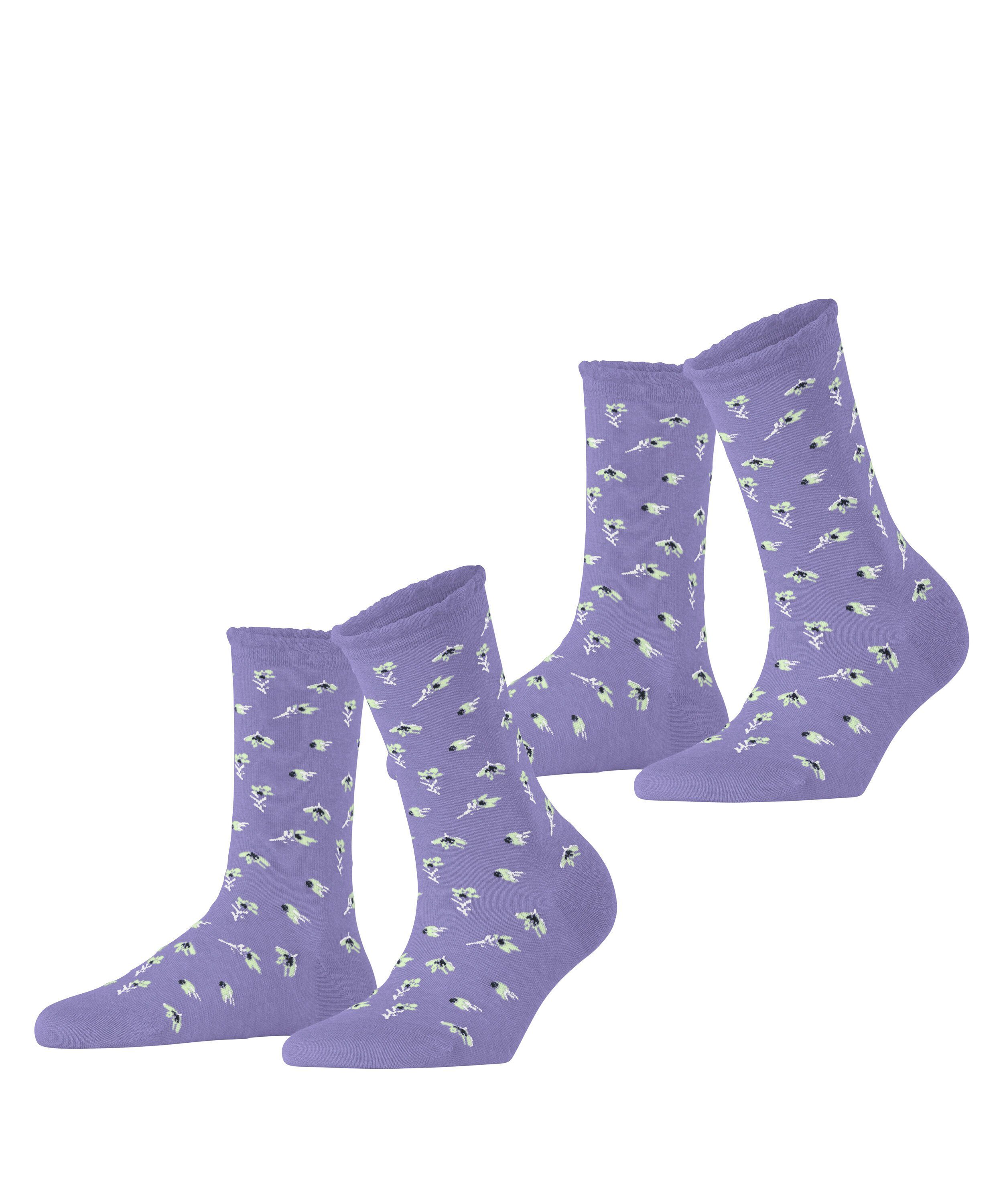 Esprit Socken Petite Flowers 2-Pack (2-Paar)
