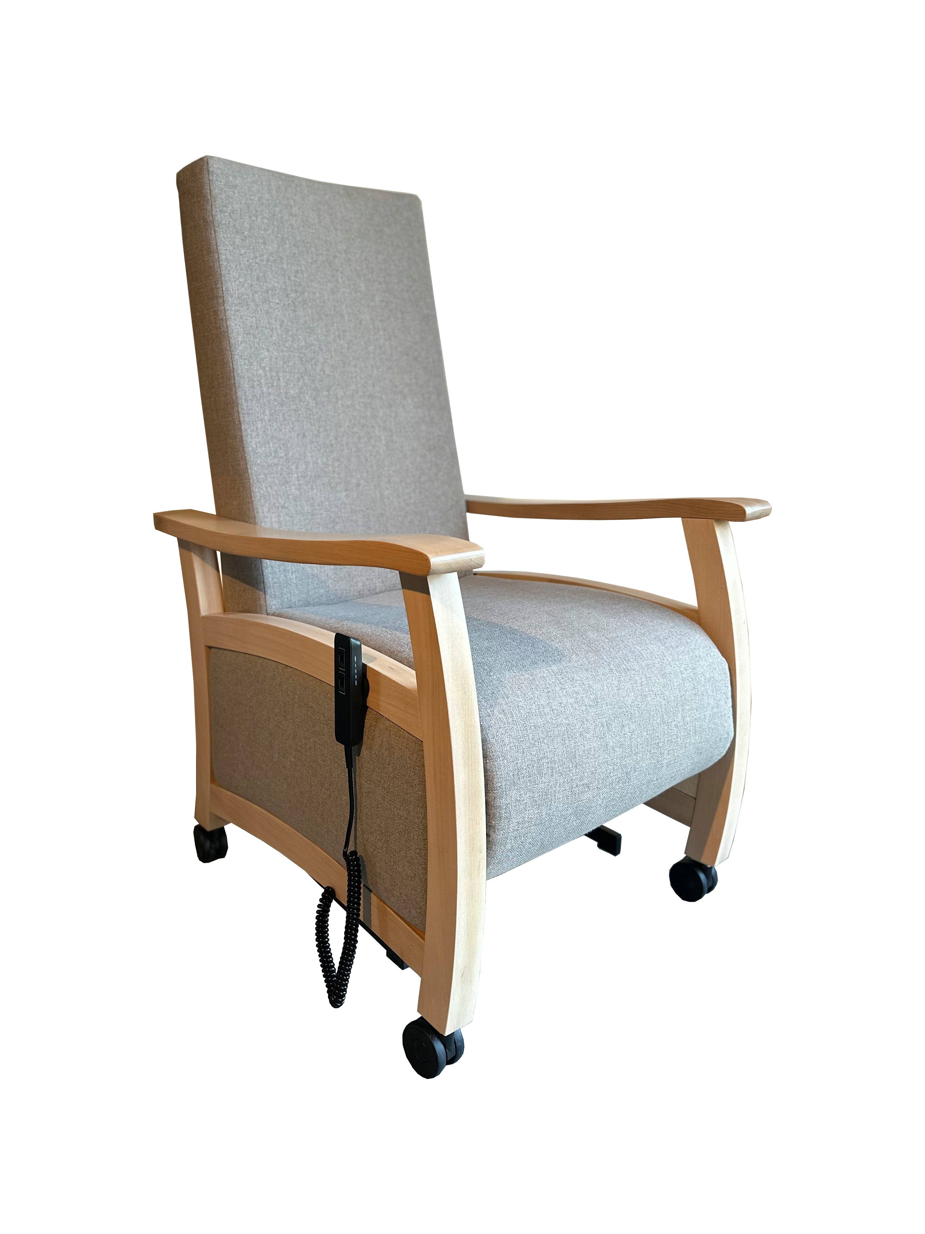 einrichtungsdesign24 Relaxsessel Relaxsessel Ruhesessel Pflegesessel Seniorensessel Alexandra, elektr. Aufstehhilfe, verstellbare Rückenlehne, Fuß- und Nackenstütze