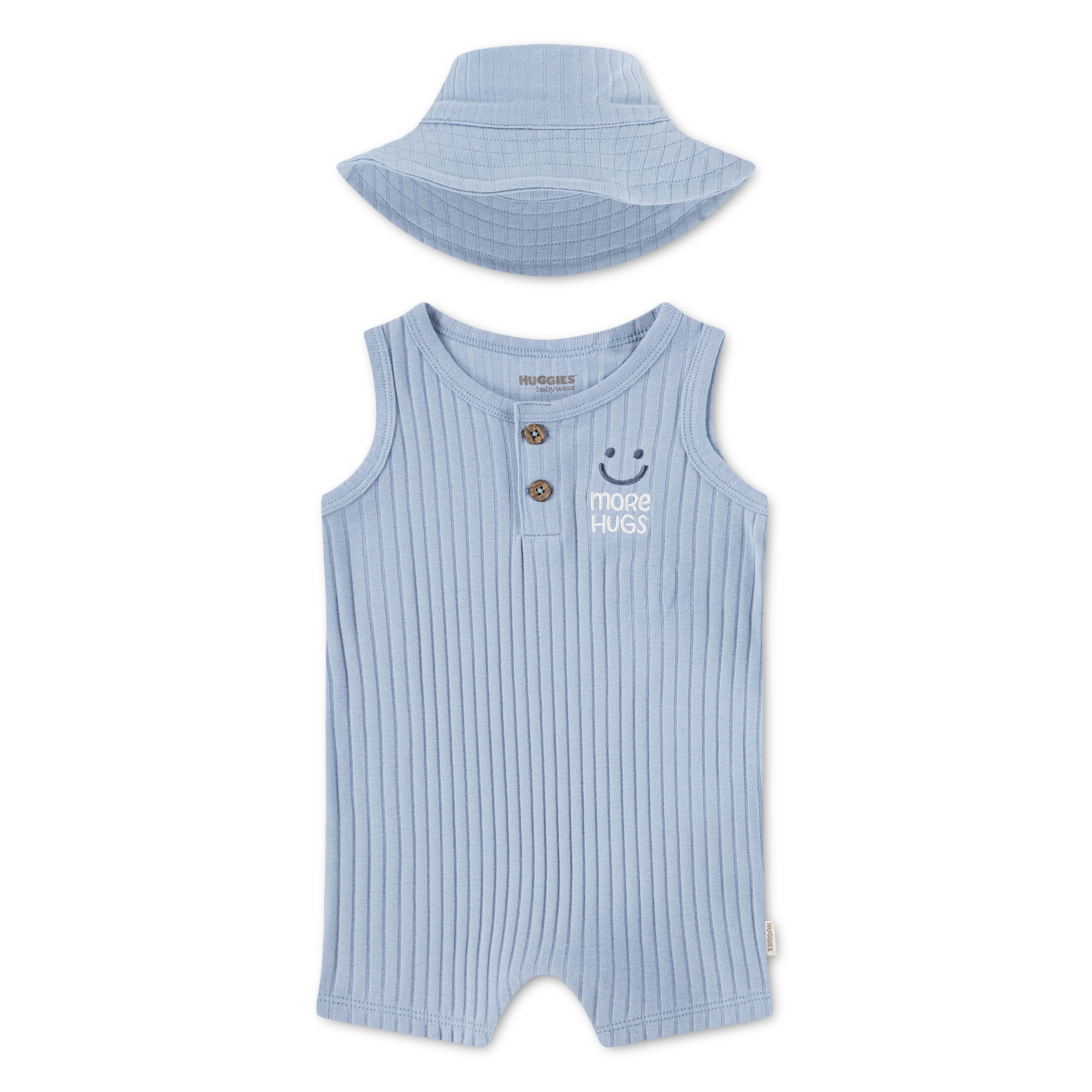 Neugeborenen-Geschenkset HUGB ROMPER + HAT ATTACHMENT