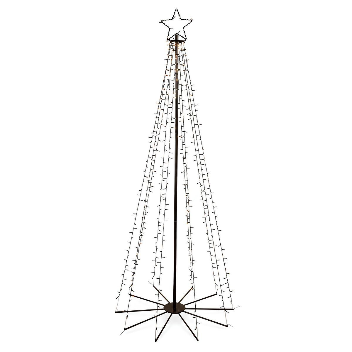 Luca Lighting Dekobaum Luca Lighting Lichterbaum 185cm mit Fernbedienung