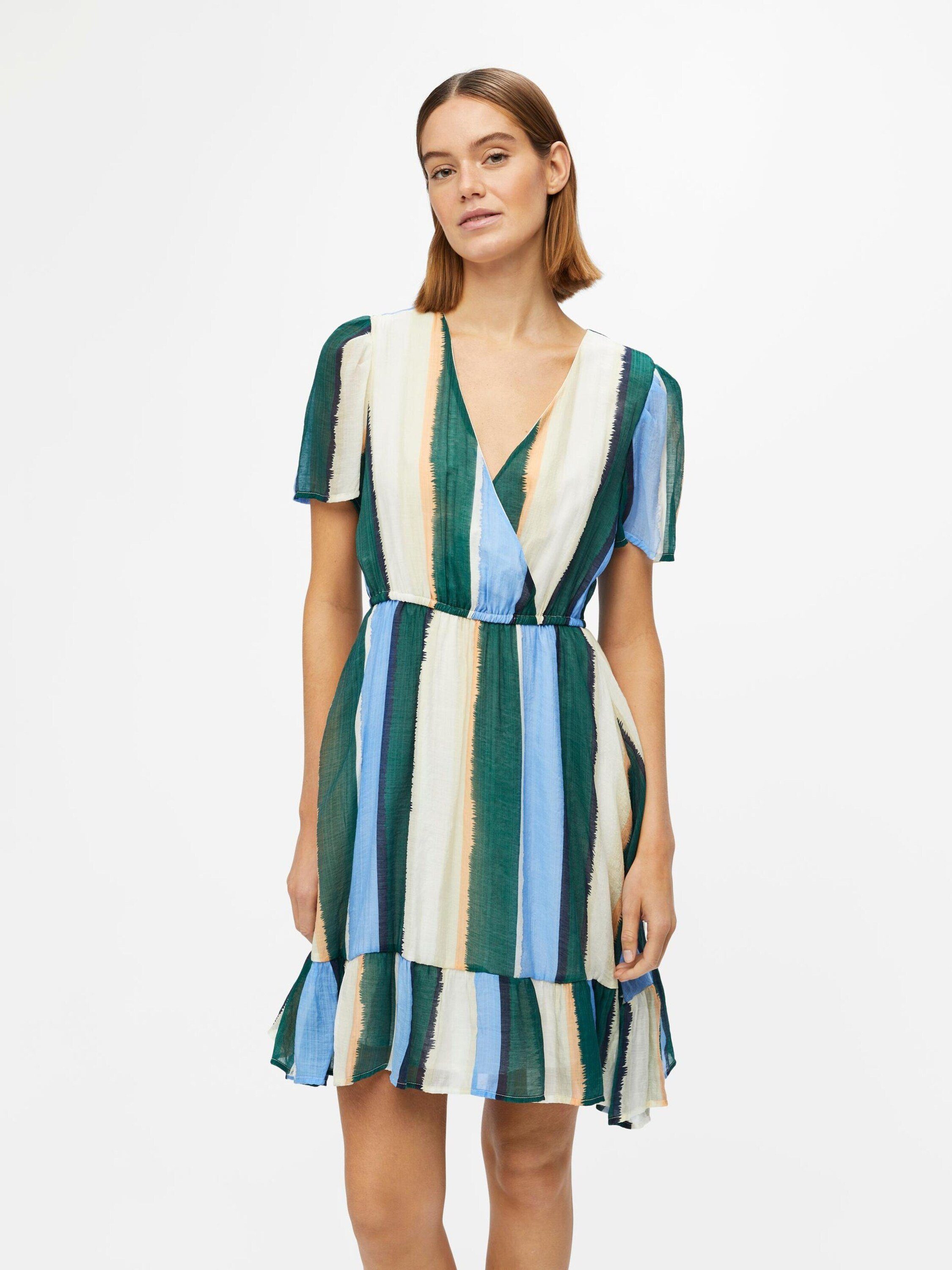 Object Sommerkleid Takumi (1-tlg) Wickel-Design