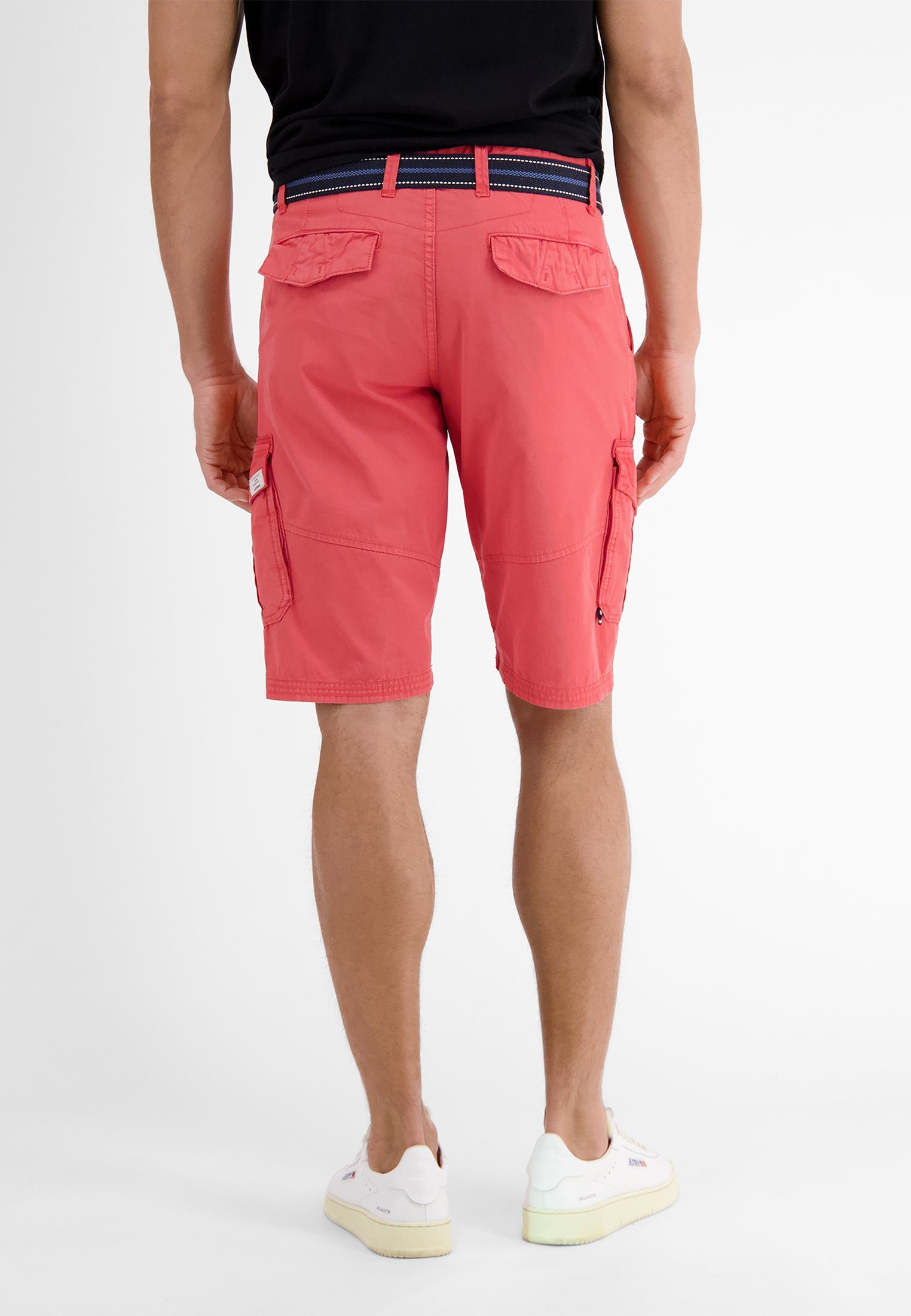 RED Bermudas LERROS Bermuda, HIBISCUS Cargo unifarben LERROS