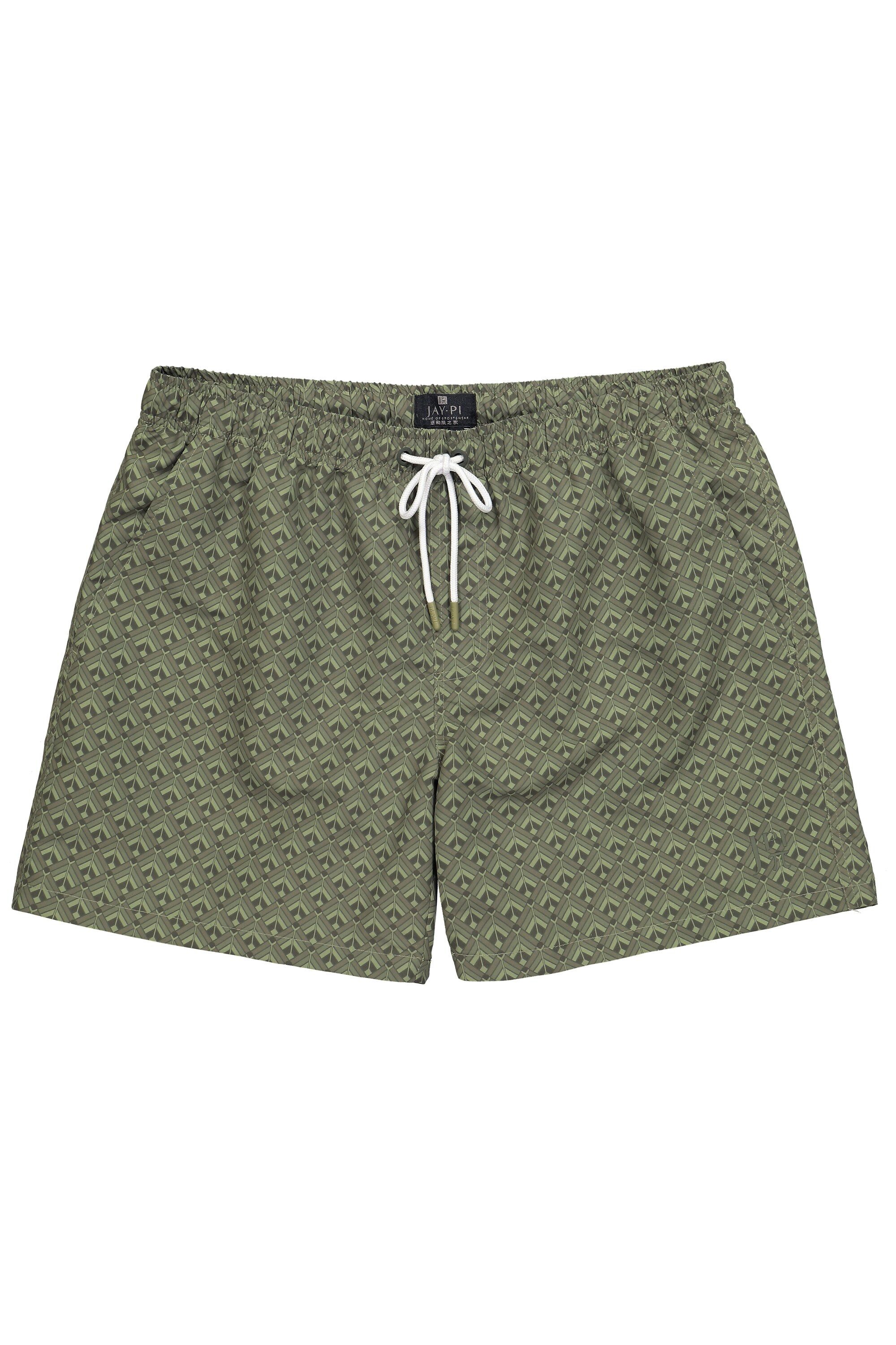 JP1880 Badehose Badehose Beachwear Alloverprint bis 8 XL