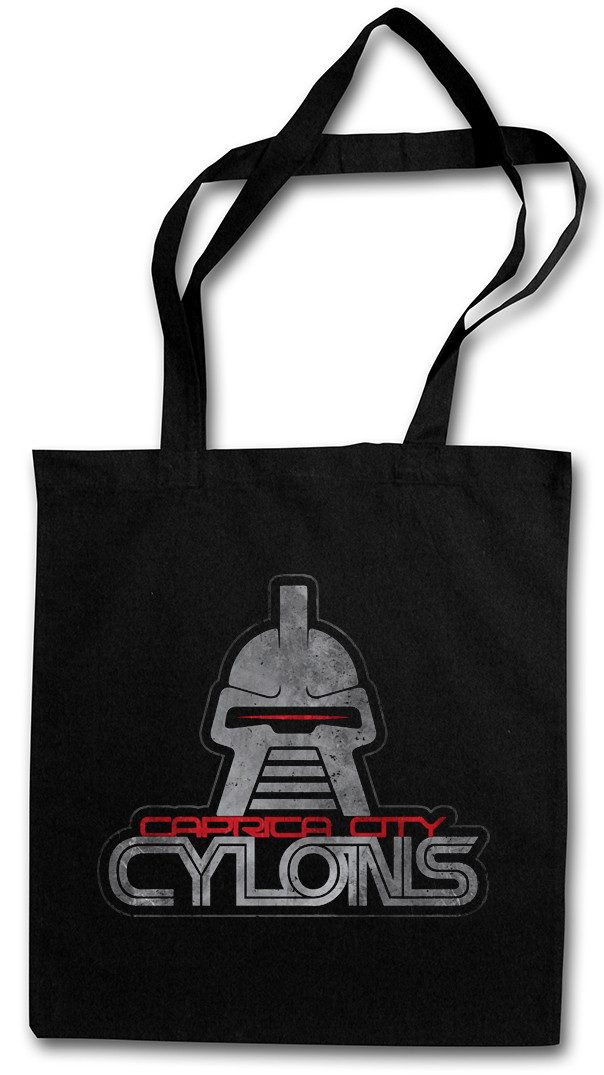 Beuteltasche Caprica City Cylons Stofftasche TV Kampfstern Series Galactica Serie