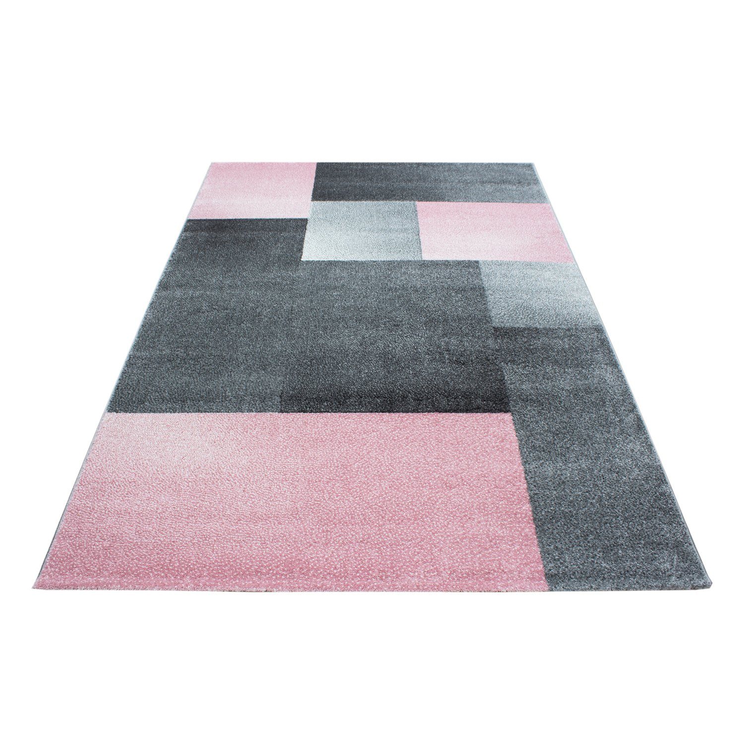 SIMPEX24 Teppich Kariert Design, Läufer, Höhe: günstig online kaufen