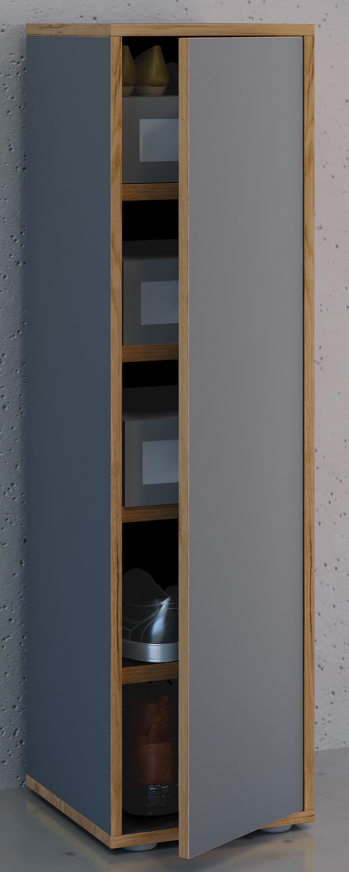 VCM Schuhschrank Salia S XL5DT30 30x110x33cm