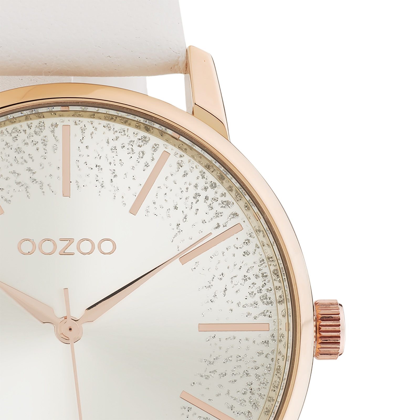 OOZOO Quarzuhr Oozoo Damen Armbanduhr weiß günstig online kaufen