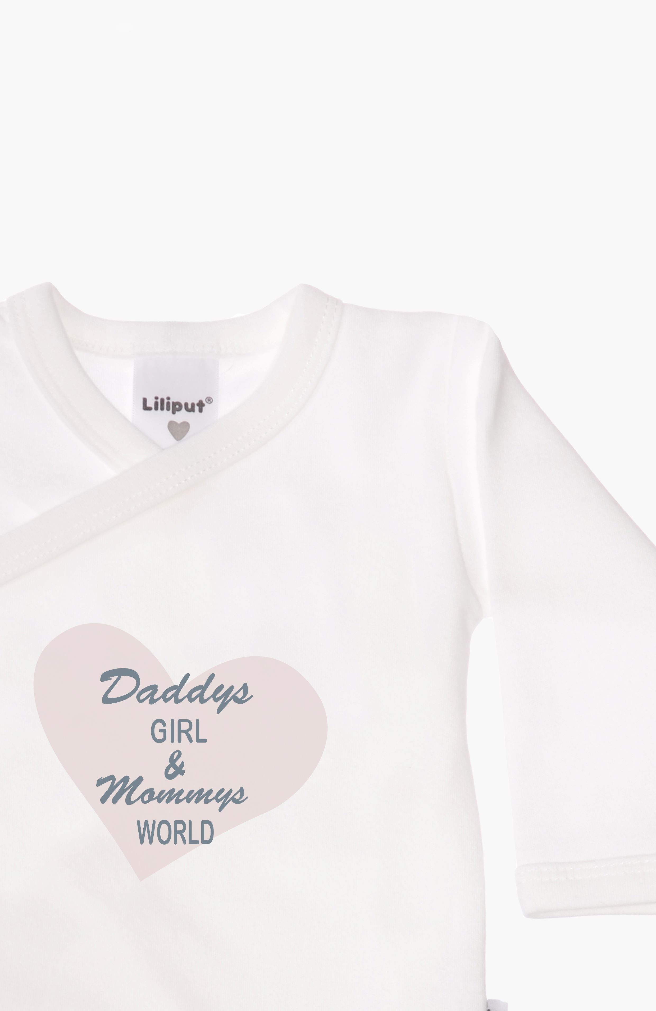 Daddys Body Liliput praktischer mit Girl (2-tlg) Druckknopfleiste