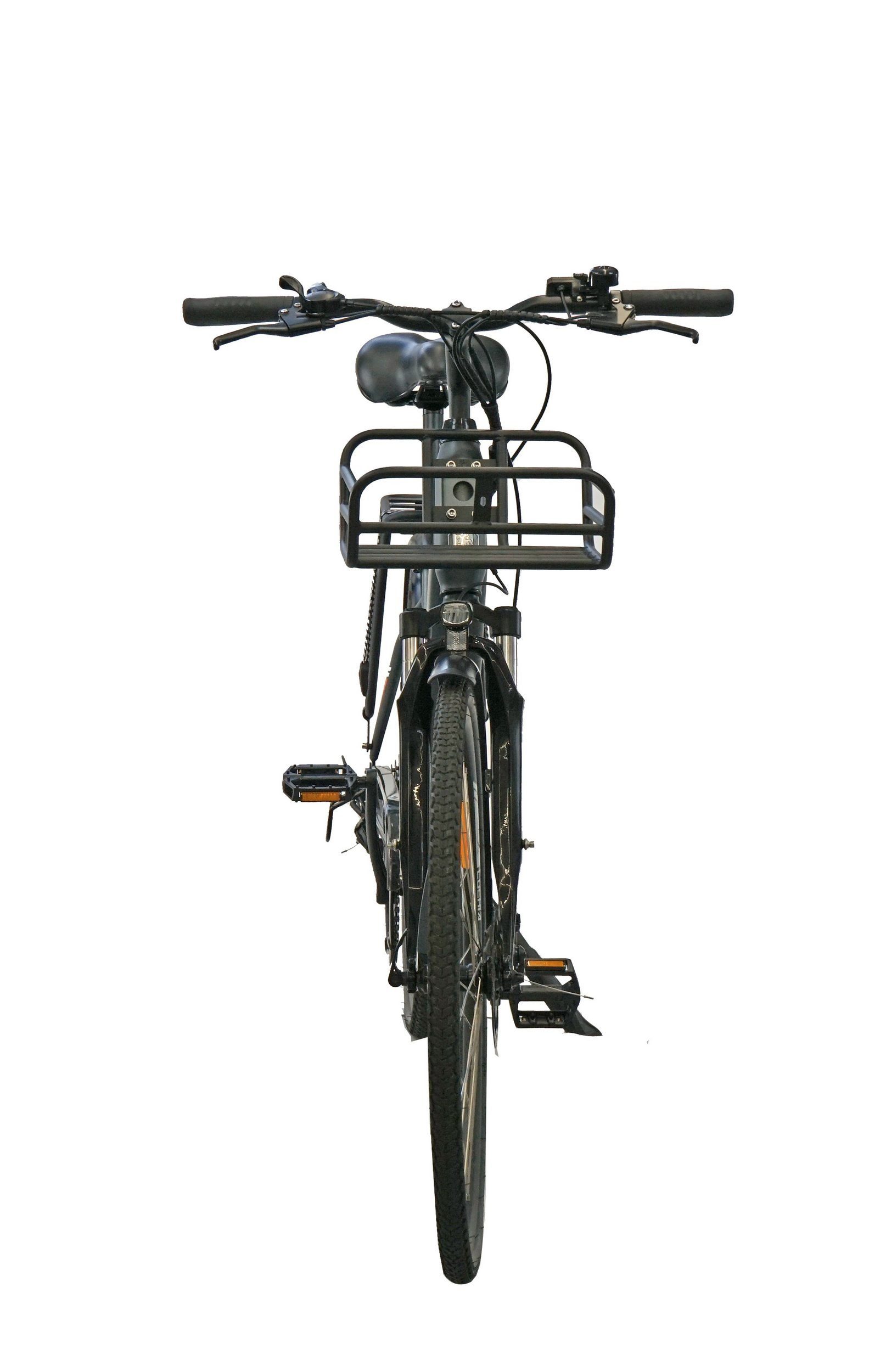 Gotagee SHIMANO, SHIMANO Gang E-Bike, Elektrofahrrad 6, Heckmotor, 6 27,5-Zoll-Rad E-Bike Rahmen Stahl, 1317009 Grau 1 (set)