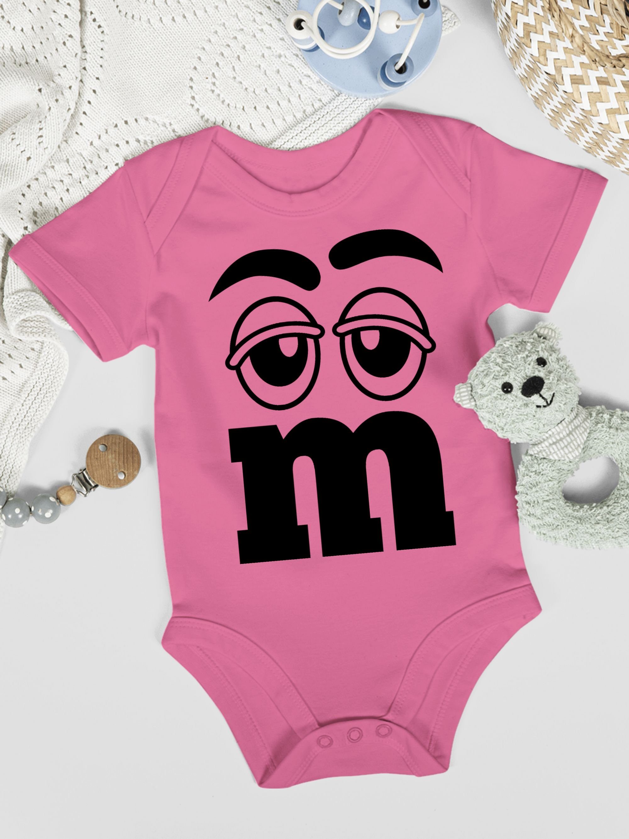 Shirtracer Shirtbody M und M Figuren Aufdruck I M&M I Fastnacht I Fasnacht I Fasnet Karneval & Fasching