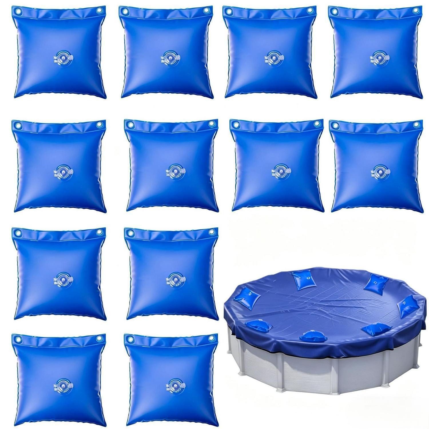 LuxusKollektion Pool-Abdeckplane Pool Abdeckungs-Gewichte 12er Set (12-St)
