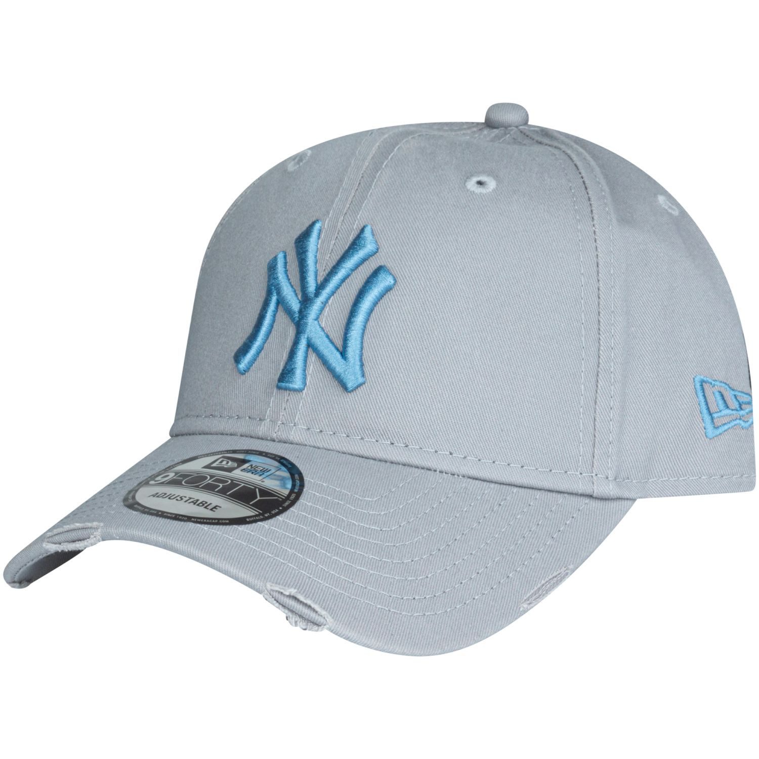 New Era Baseball Cap 9Forty Strapback DISTRESSED NY Yankees