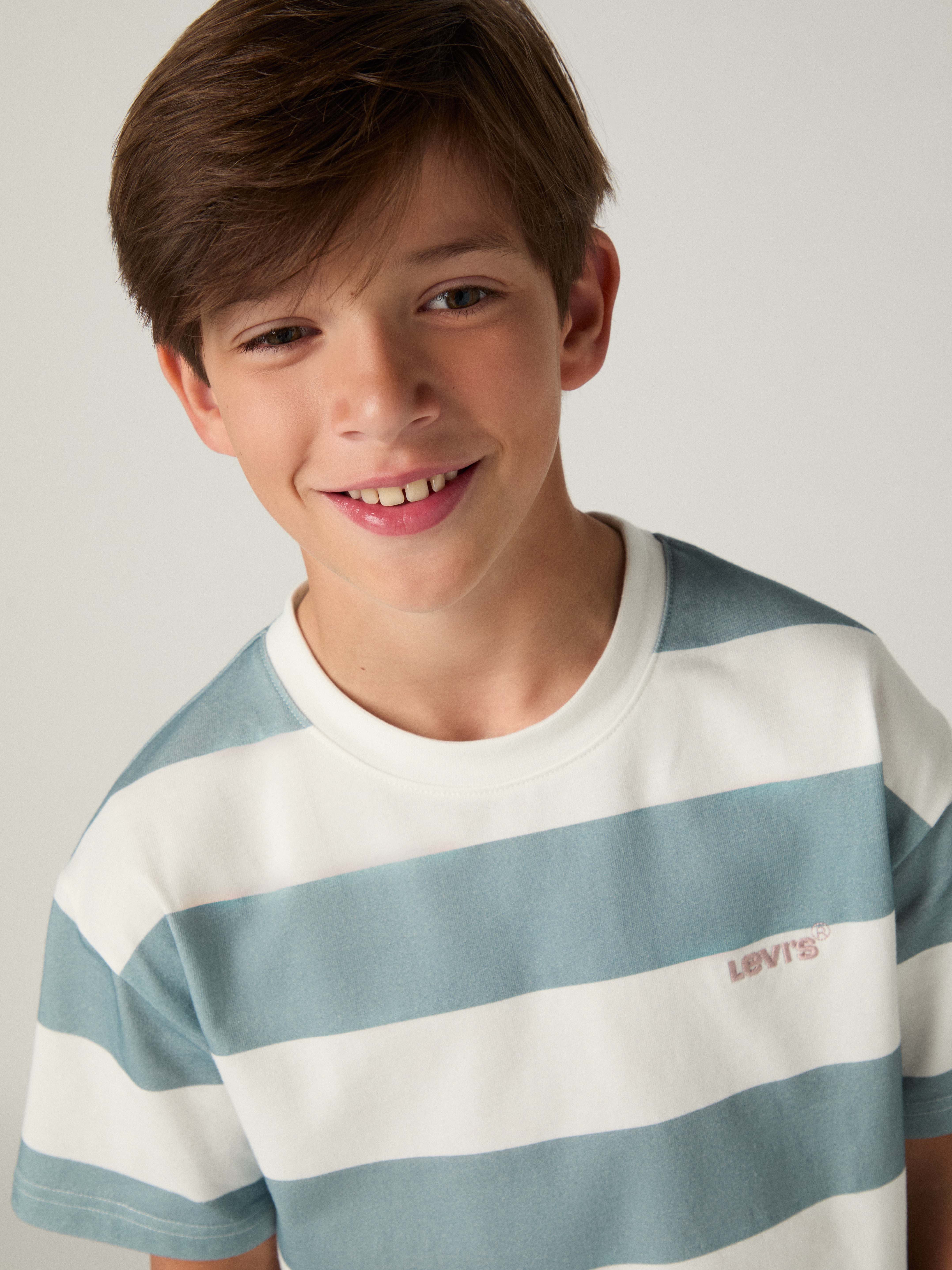 Levi's® Kids T-Shirt LVB BIG STRIPE TEE for Boys, gestreift – Bild 5 von 5